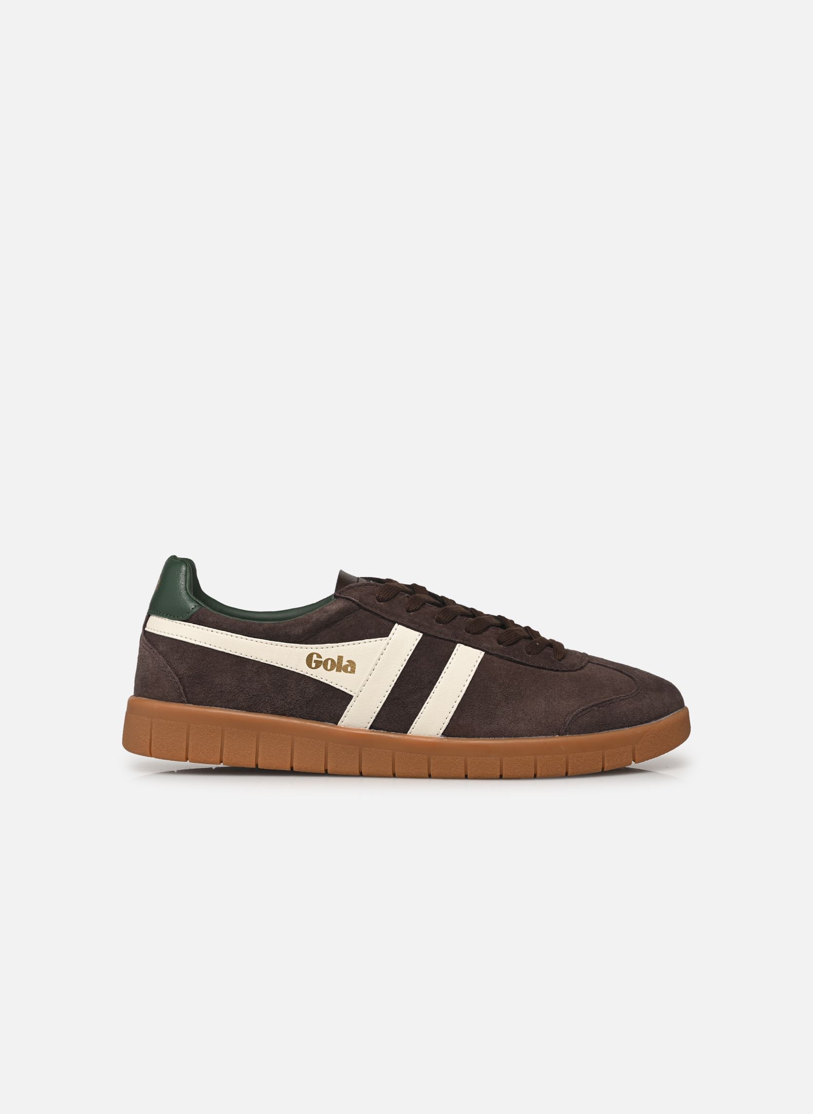 Zapatillas bajas Hurricane Suede hombre marrón Gola Zapatillas bajas Hurricane Suede hombre marrón Mocha/Off White/Evergreen/Gum