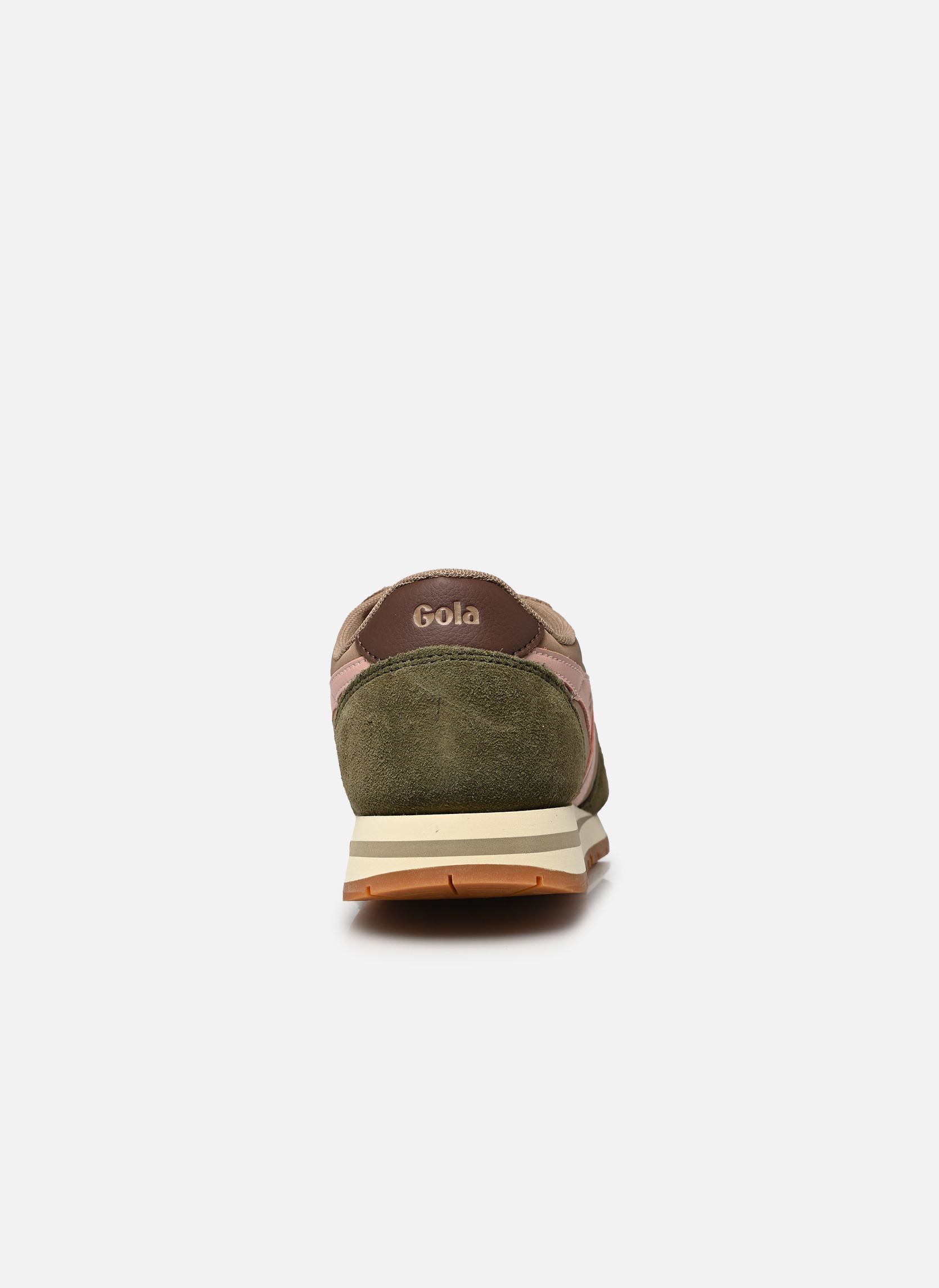 Niedrige Sneaker Daytona Chute damen grün Gola Niedrige Sneaker Daytona Chute damen grün CAPPUCCINO/KHAKI/PEARL PINK
