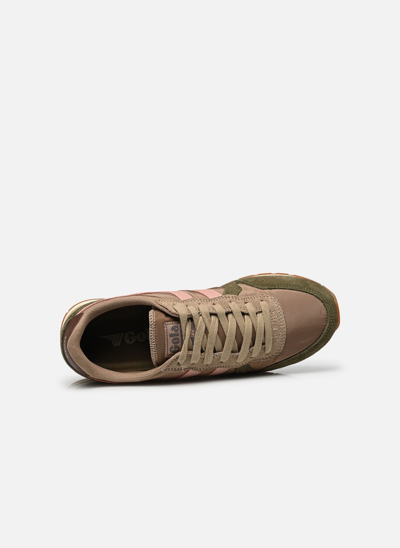 Niedrige Sneaker Daytona Chute damen grün Gola Niedrige Sneaker Daytona Chute damen grün CAPPUCCINO/KHAKI/PEARL PINK