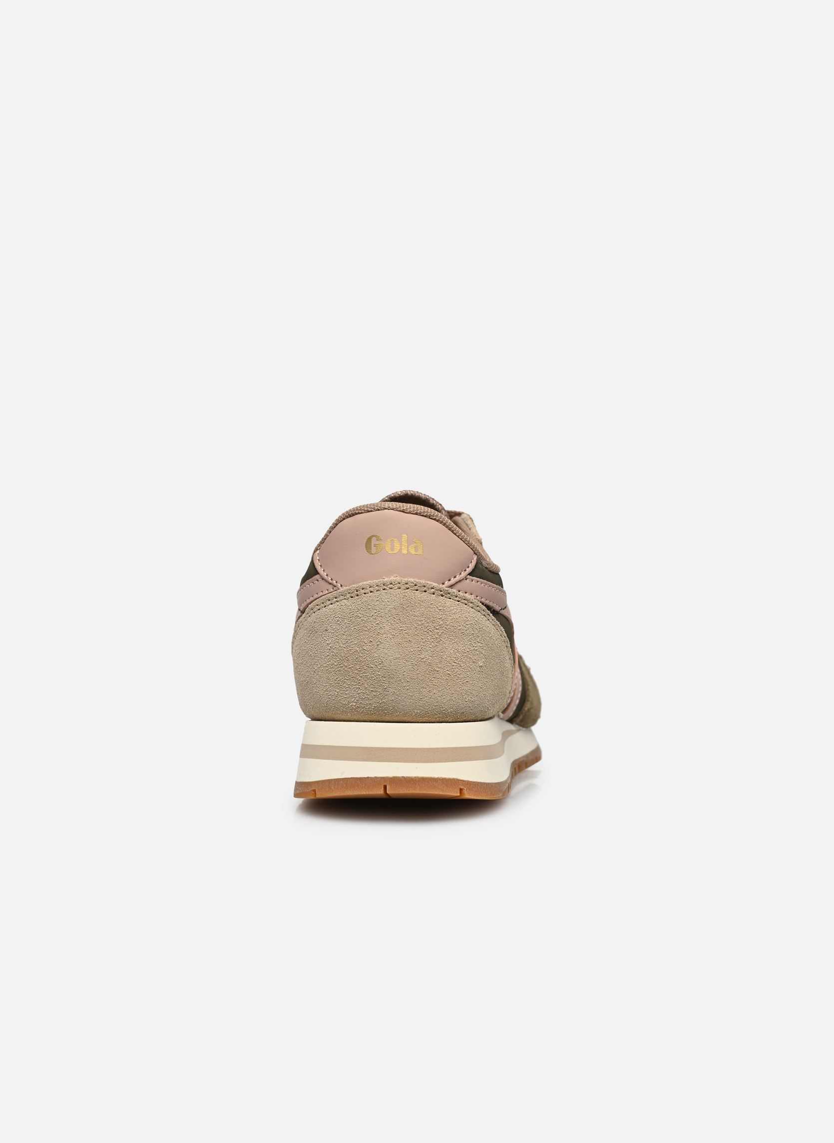 Baskets basses Daytona Chute femme vert Gola Baskets basses Daytona Chute femme vert KHAKI/CAPPUCCINO/CORAL PNK