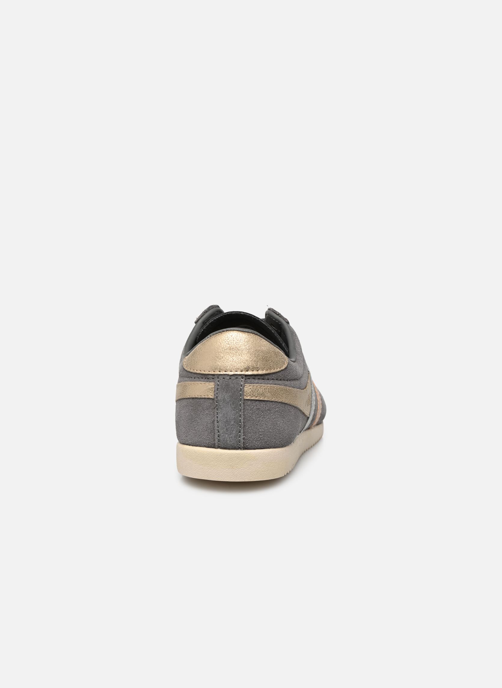 Niedrige Sneaker Bullet Mirror Trident damen grau Gola Niedrige Sneaker Bullet Mirror Trident damen grau Ash/Silver/Gold