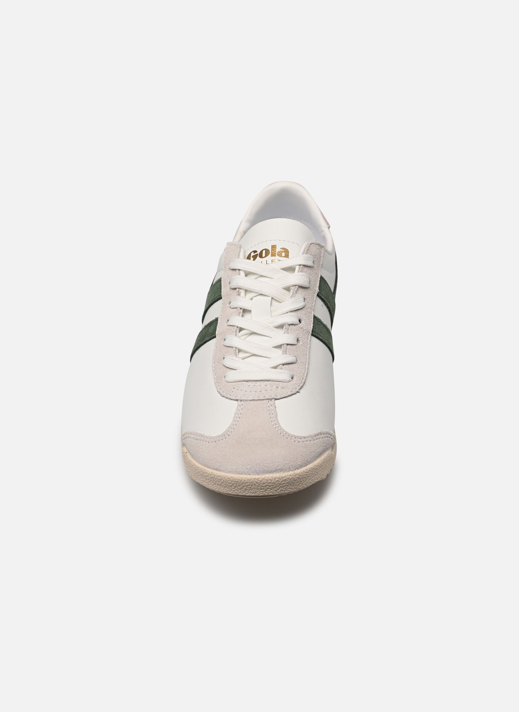 Niedrige Sneaker Bullet Pure damen weiß Gola Niedrige Sneaker Bullet Pure damen weiß WHITE/EVERGREEN/CHALK PINK
