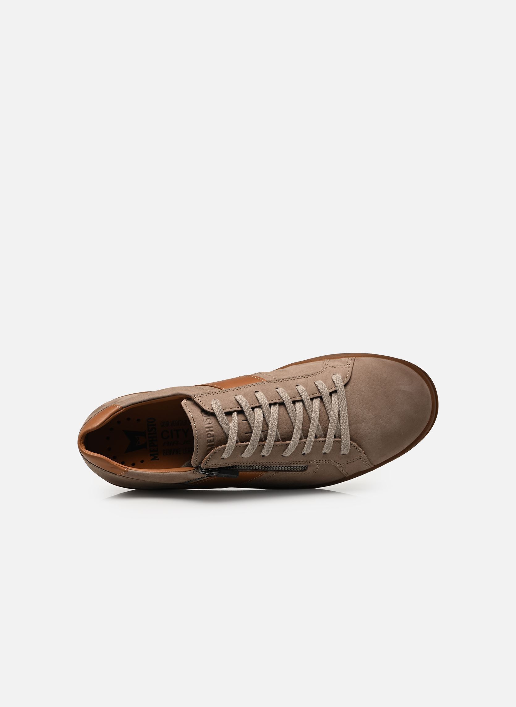 Niedrige Sneaker HENRIK herren beige Mephisto Niedrige Sneaker HENRIK herren beige SAND