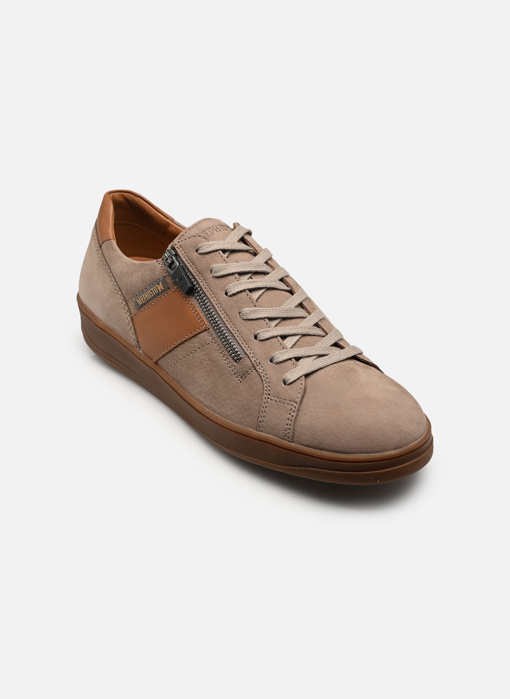 Niedrige Sneaker HENRIK herren beige Mephisto Niedrige Sneaker HENRIK herren beige SAND