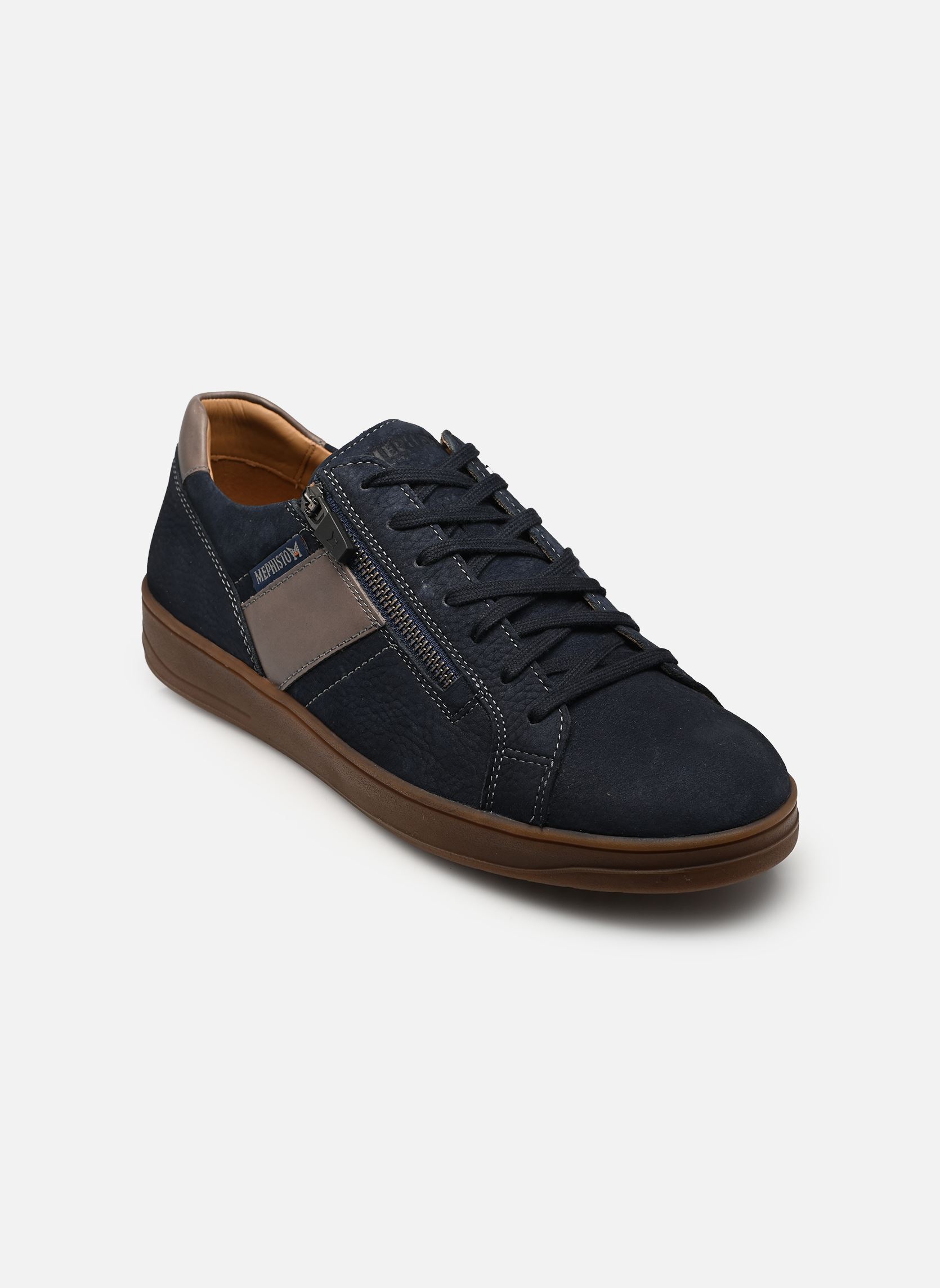 Baskets basses HENRIK homme bleu Mephisto Baskets basses HENRIK homme bleu NAVY N