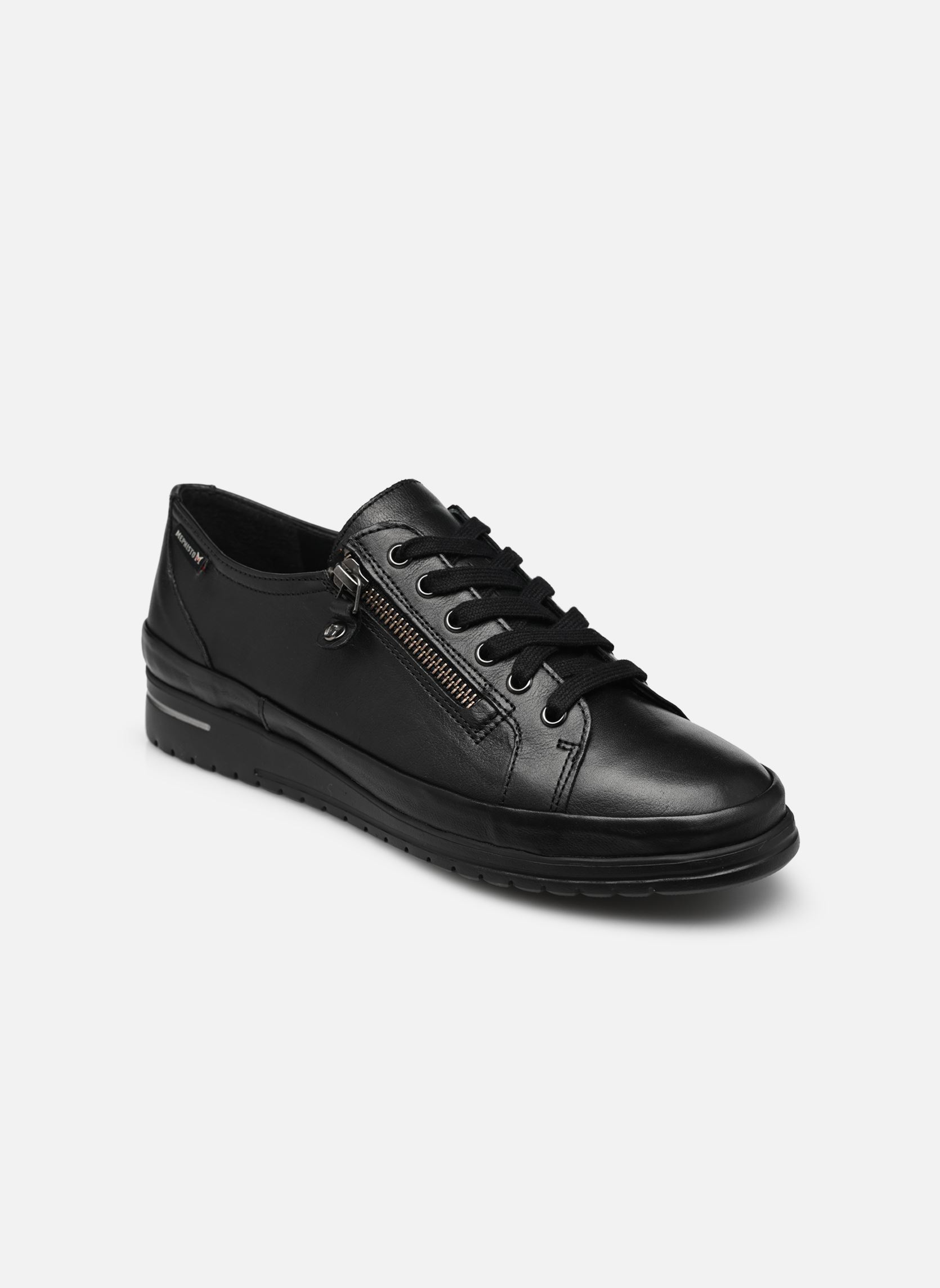 Niedrige Sneaker JUNE damen schwarz Mephisto Niedrige Sneaker JUNE damen schwarz BLACK
