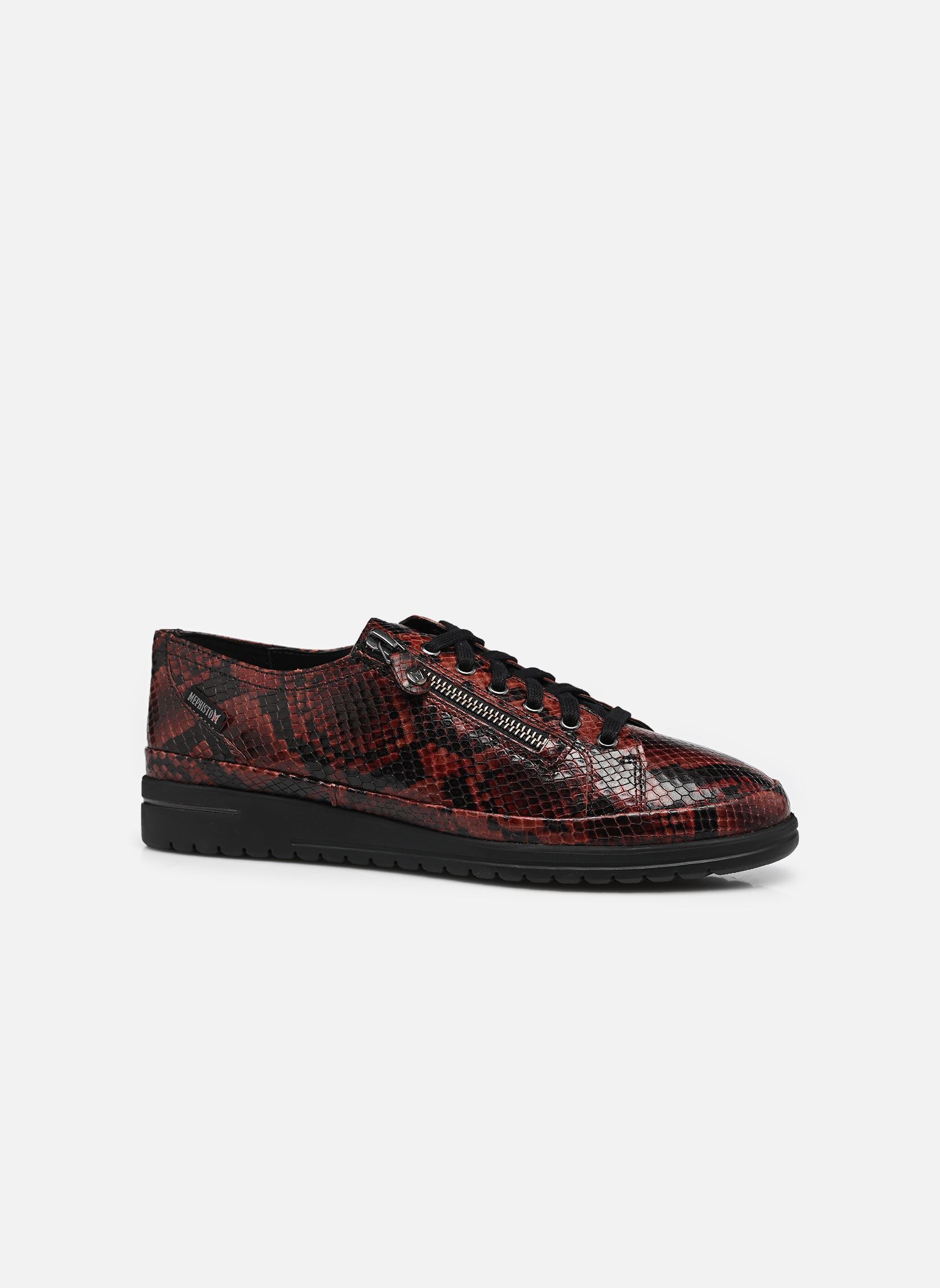 Niedrige Sneaker JUNE damen bordeaux Mephisto Niedrige Sneaker JUNE damen bordeaux CORDOVAN N