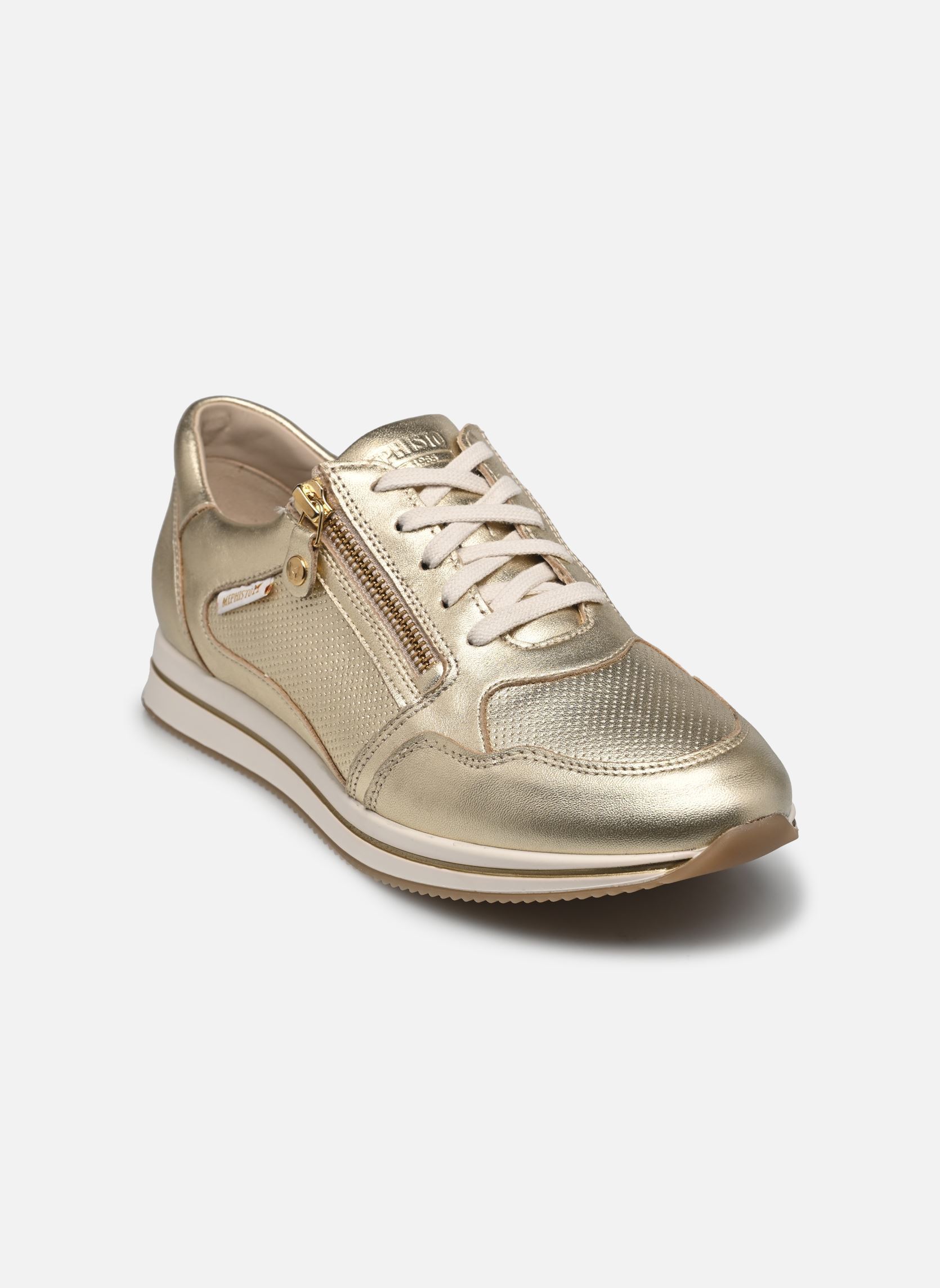 Zapatillas bajas LEENIE mujer oro y bronce Mephisto Zapatillas bajas LEENIE mujer oro y bronce GOLD