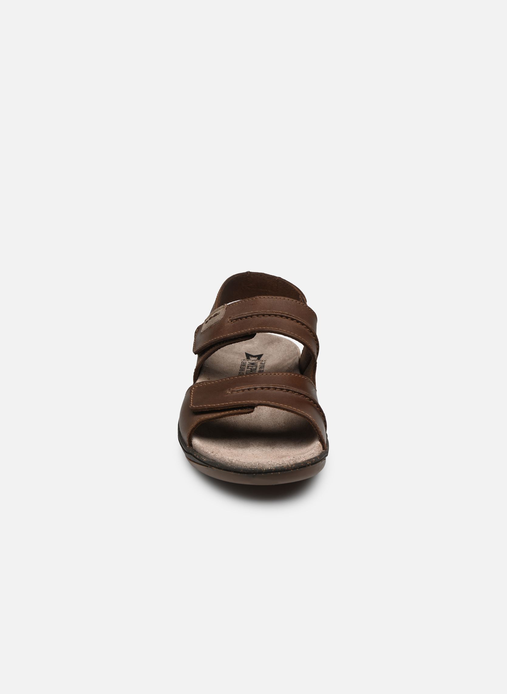 Sandalias y zuecos SAGUN hombre marrón Mephisto Sandalias y zuecos SAGUN hombre marrón DARK BROWN
