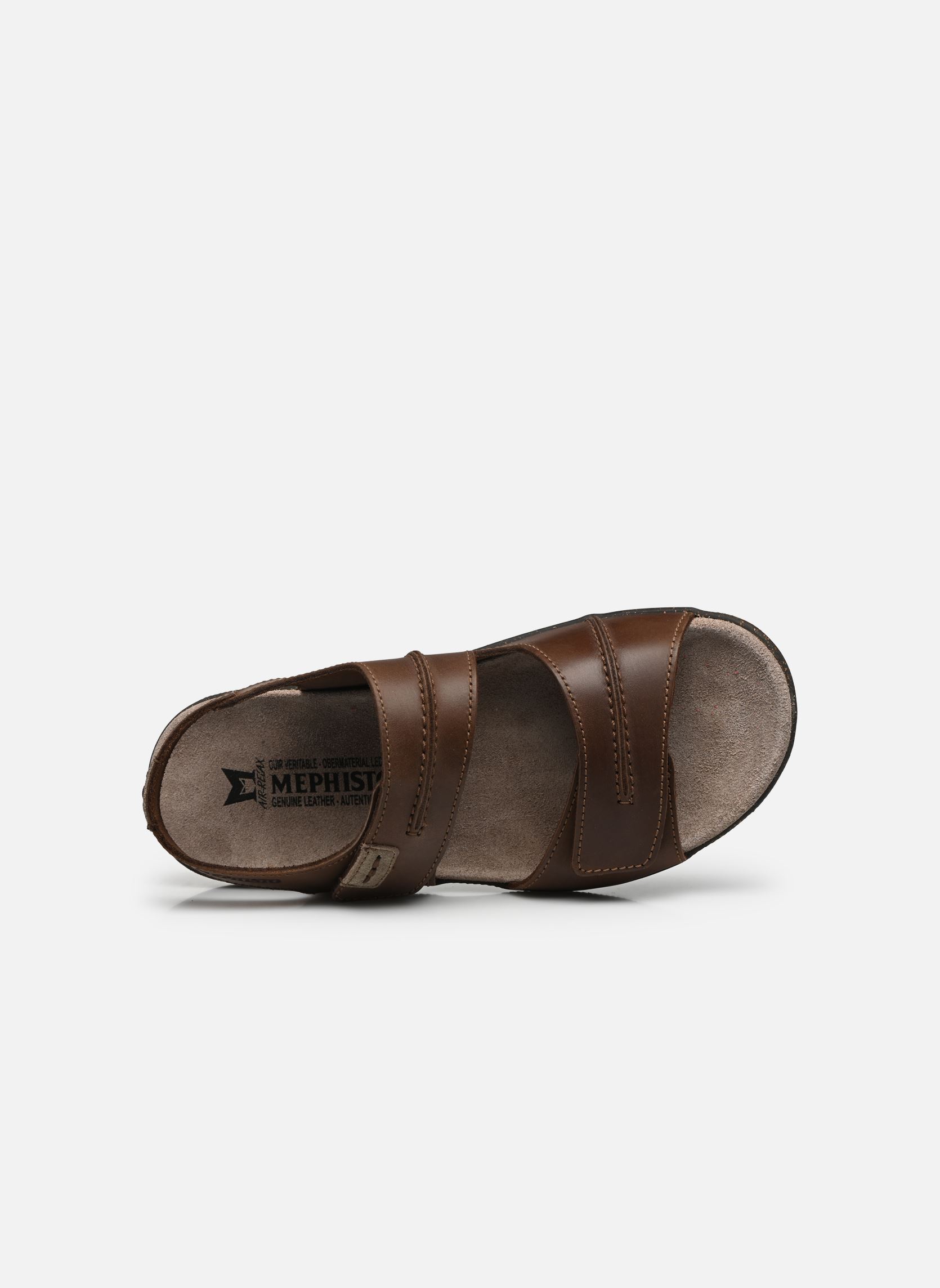 Sandalias y zuecos SAGUN hombre marrón Mephisto Sandalias y zuecos SAGUN hombre marrón DARK BROWN