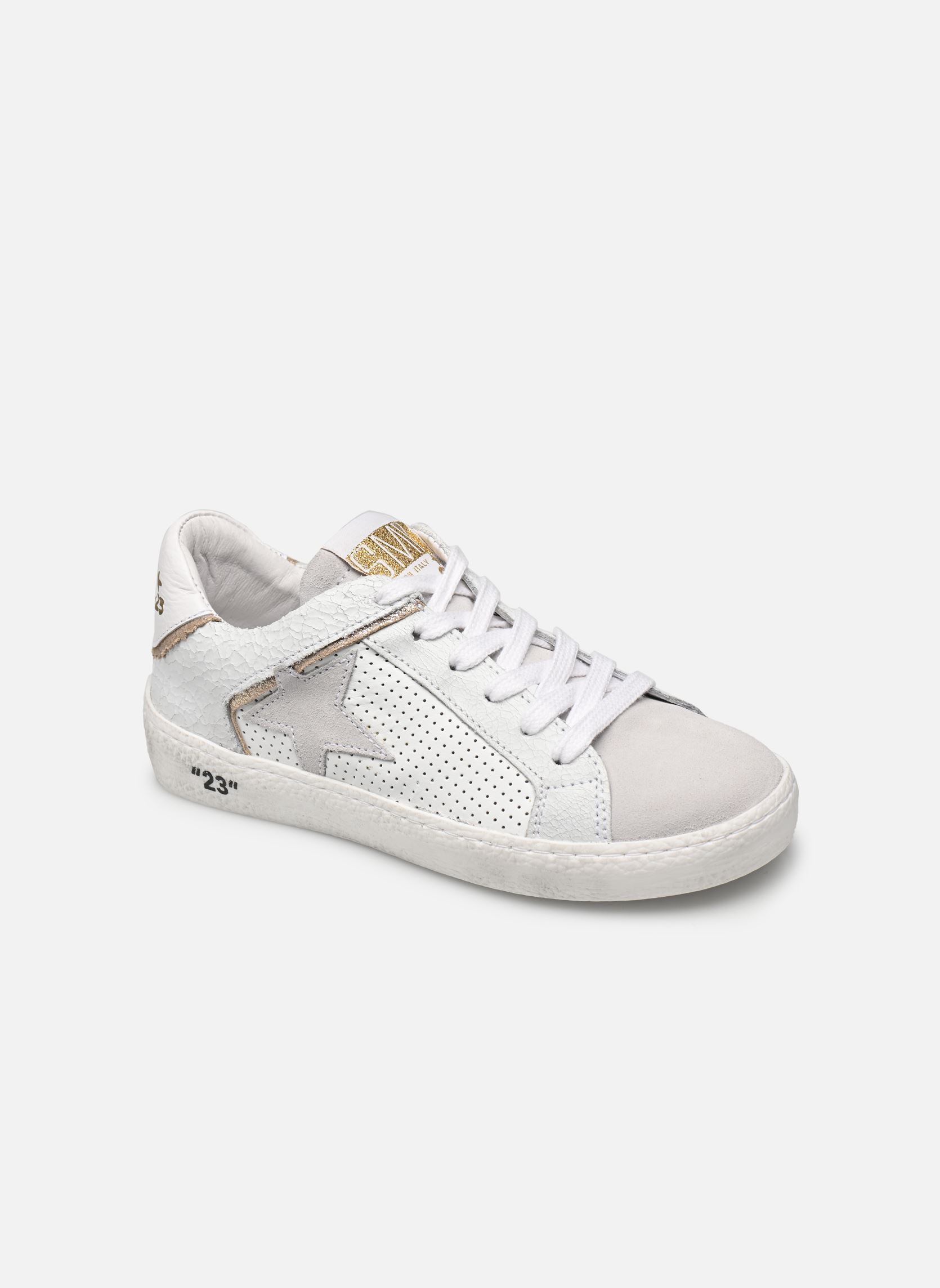 Baskets basses Duck Kids blanc Semerdjian Baskets basses Duck Kids blanc 7385