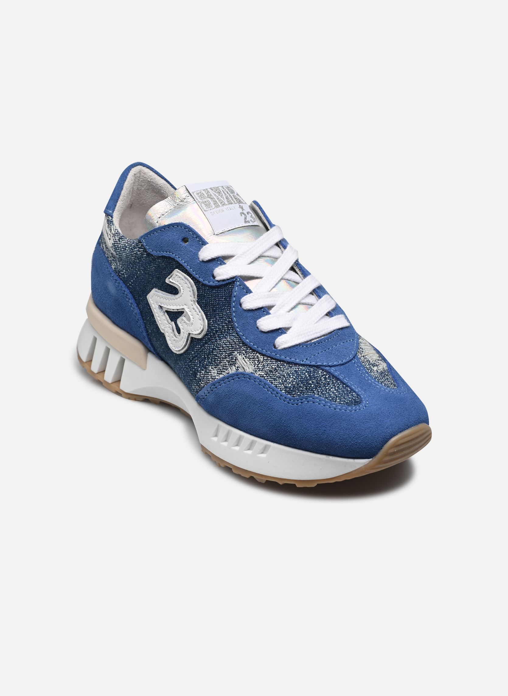 Baskets basses Mantch femme bleu Semerdjian Baskets basses Mantch femme bleu B264