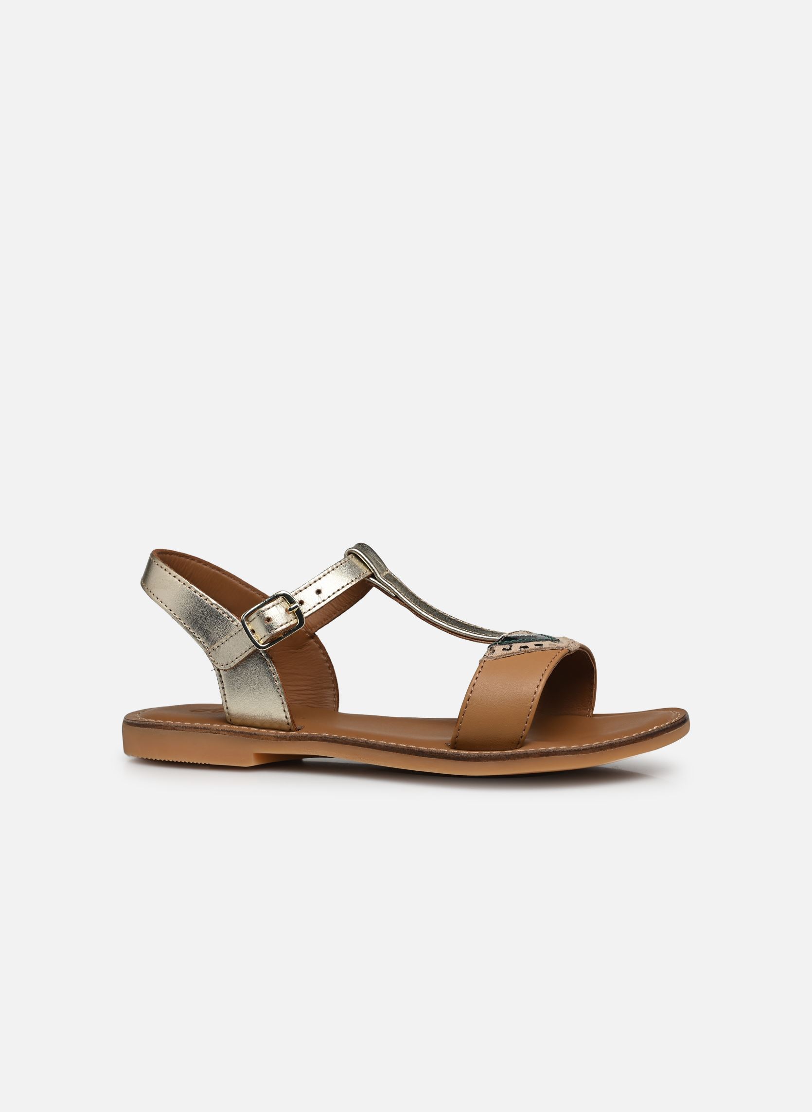 Sandalen Lazar Delta meisjes goud en brons Adolie Sandalen Lazar Delta meisjes goud en brons LIGHT CAMEL
