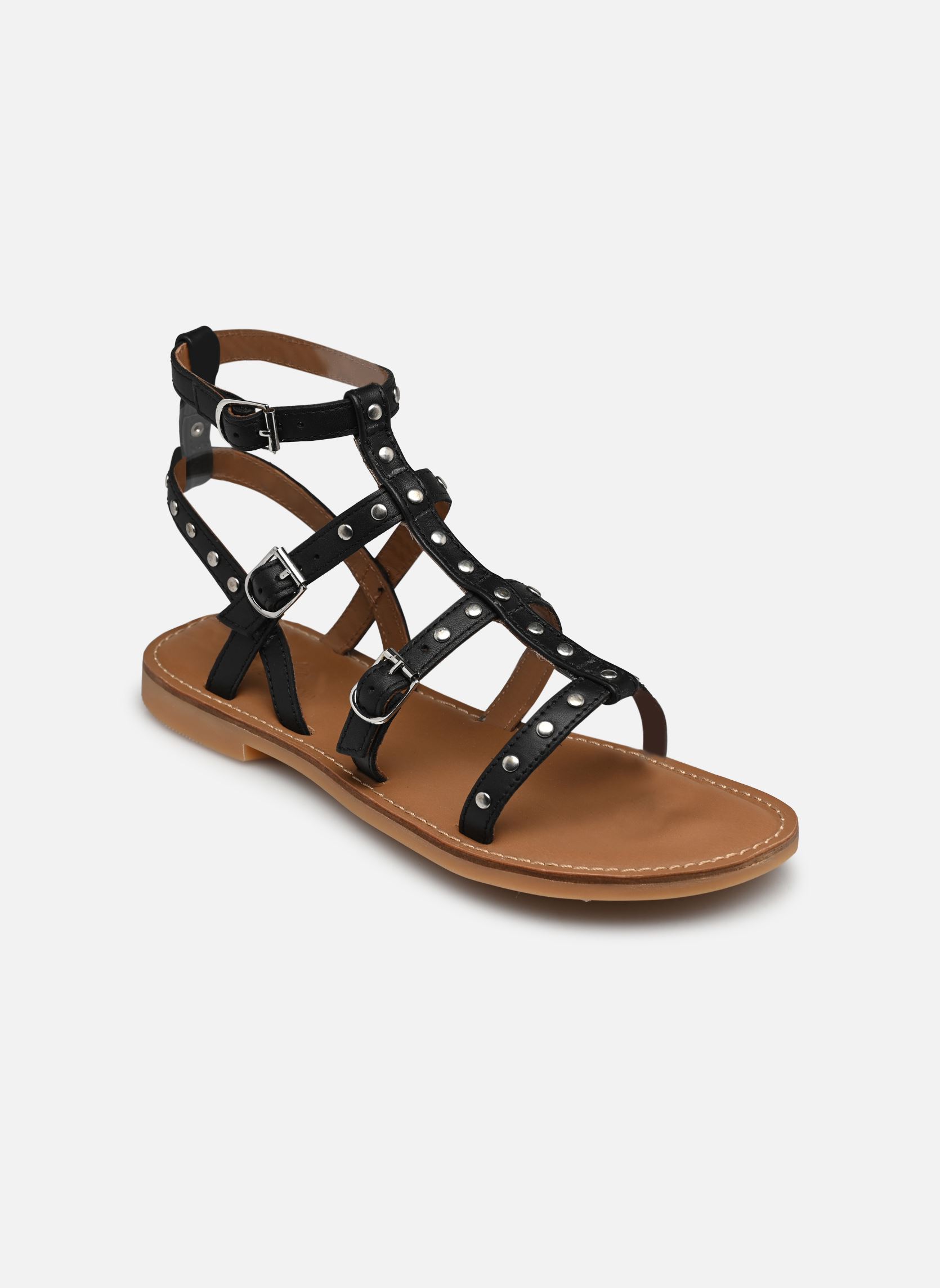 Sandalen Lazar Loulou mädchen schwarz Adolie Sandalen Lazar Loulou mädchen schwarz BLACK N