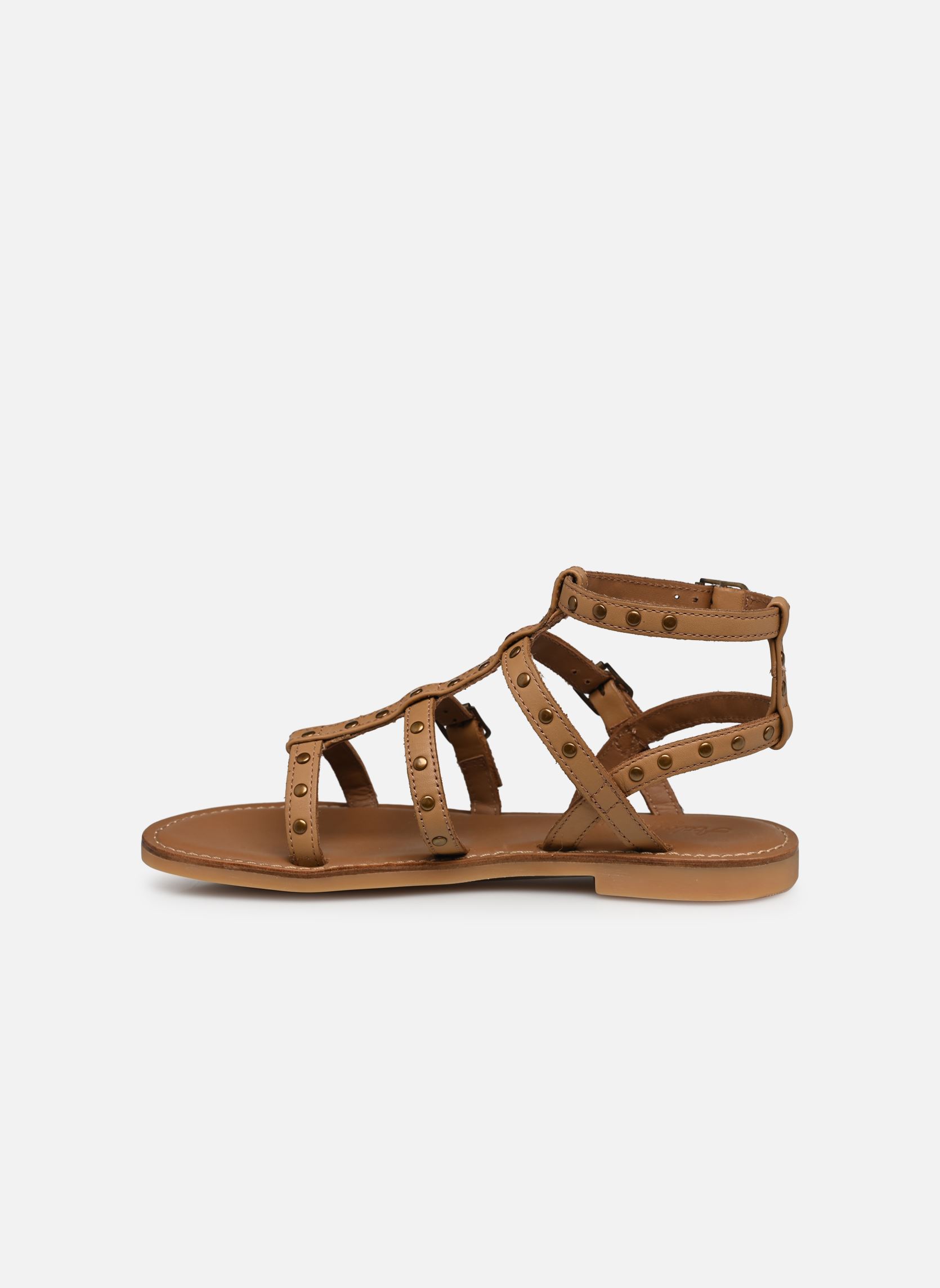 Sandalen Lazar Loulou meisjes bruin Adolie Sandalen Lazar Loulou meisjes bruin LIGHT CAMEL