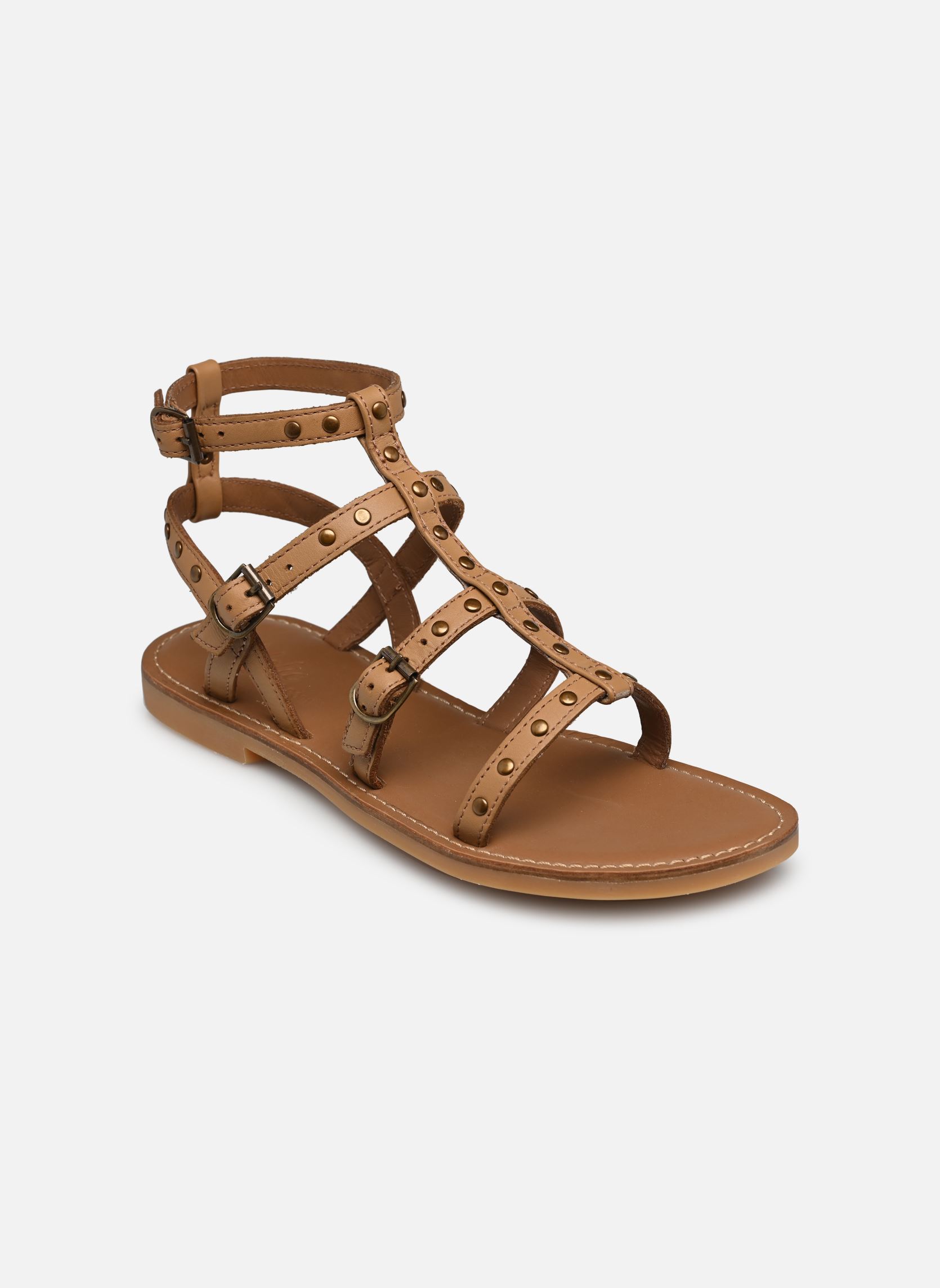 Sandalen Lazar Loulou meisjes bruin Adolie Sandalen Lazar Loulou meisjes bruin LIGHT CAMEL