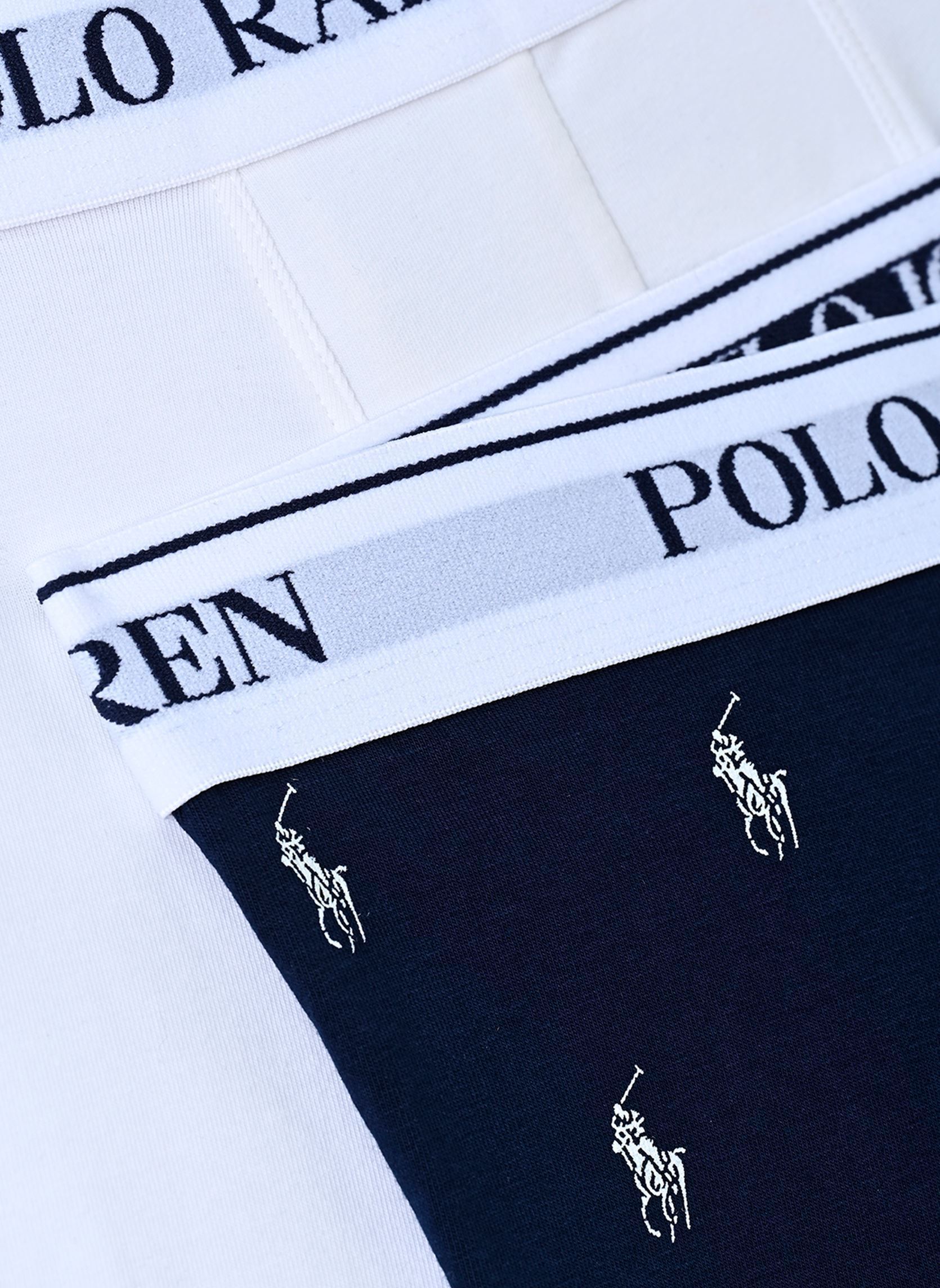 Boxers Boxer Brief-3 Pack-Boxer Brief homme multicolore Polo Ralph Lauren Boxers Boxer Brief-3 Pack-Boxer Brief homme multicolore 3PK CRS NVY/WHITE/CRS NVY AOPP
