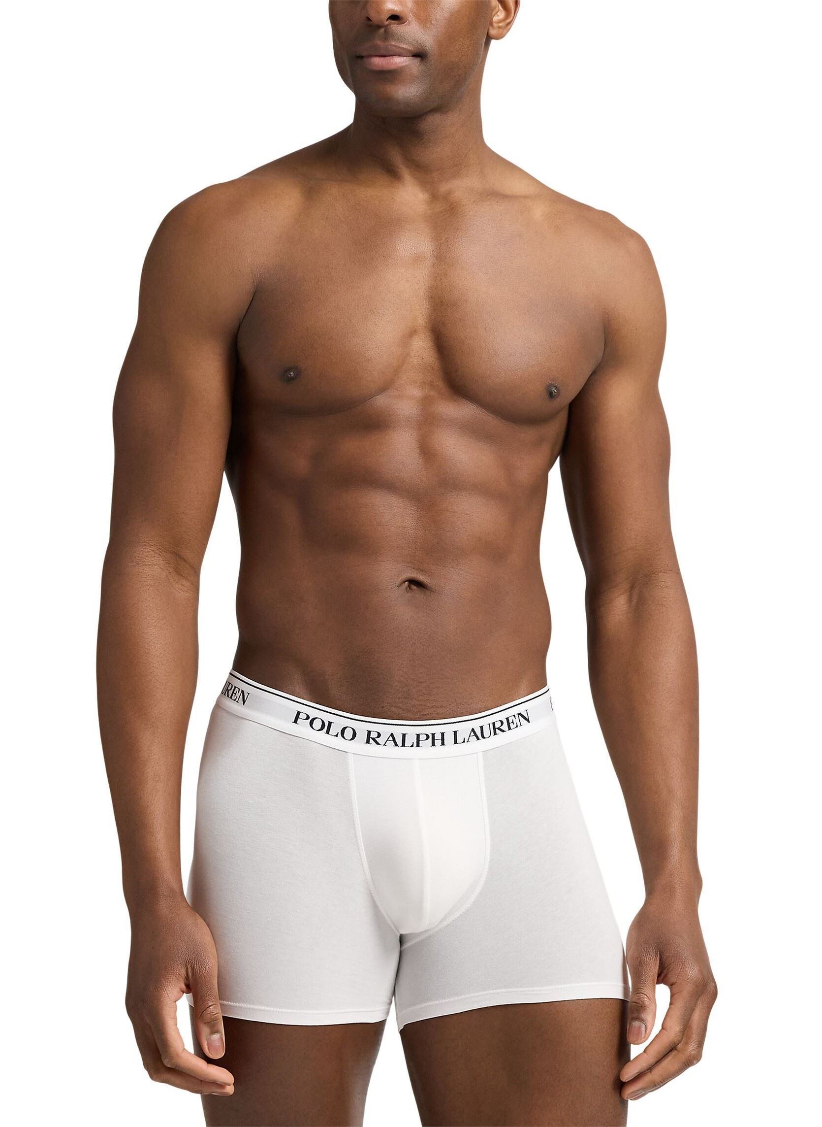 Boxers Boxer Brief-3 Pack-Boxer Brief homme noir Polo Ralph Lauren Boxers Boxer Brief-3 Pack-Boxer Brief homme noir 3PK BLACK AOPP/BRCLY HTR/WHITE