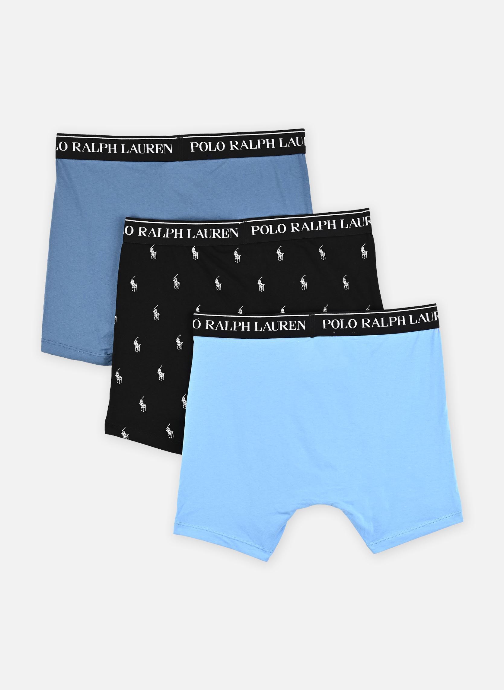 Pantalons Boxer Brief-3 Pack-Boxer Brief homme multicolore Polo Ralph Lauren Pantalons Boxer Brief-3 Pack-Boxer Brief homme multicolore 3PK DELTA BLU/CHAT BLU/BLK AOP