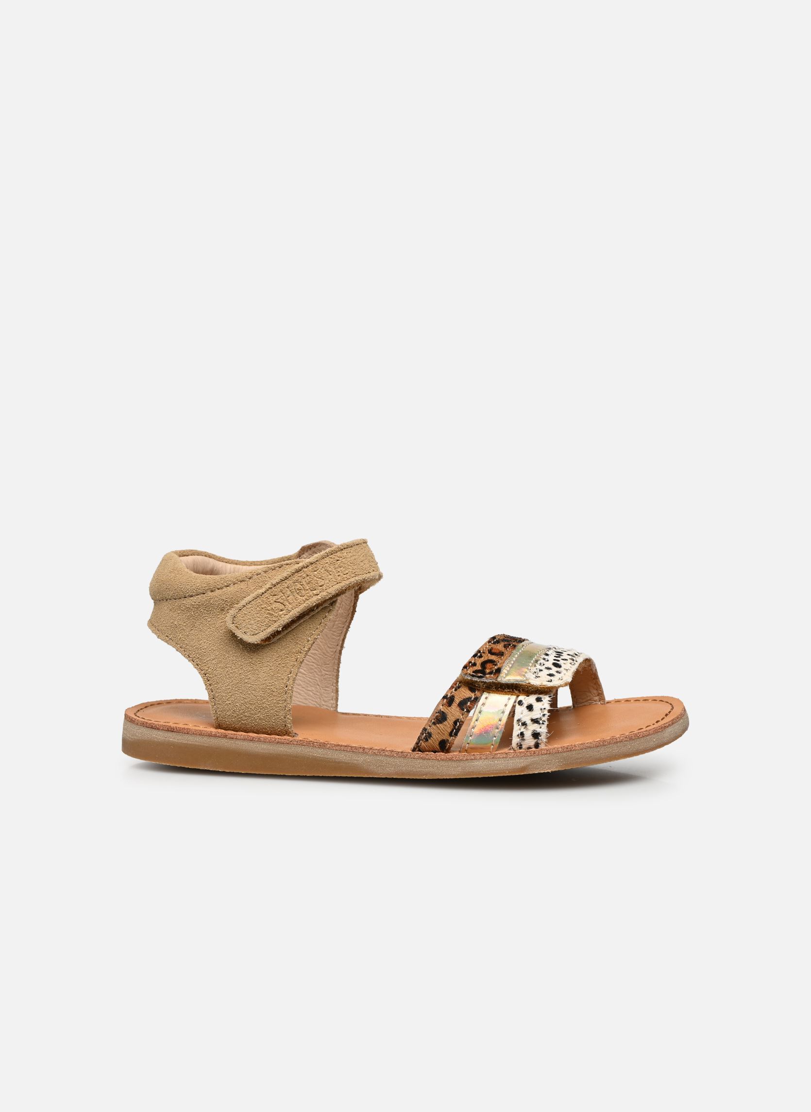 Sandalen Classic Sandal CS22S006-C mädchen beige Shoesme Sandalen Classic Sandal CS22S006-C mädchen beige BEIGE LEOPARD ZEBRE