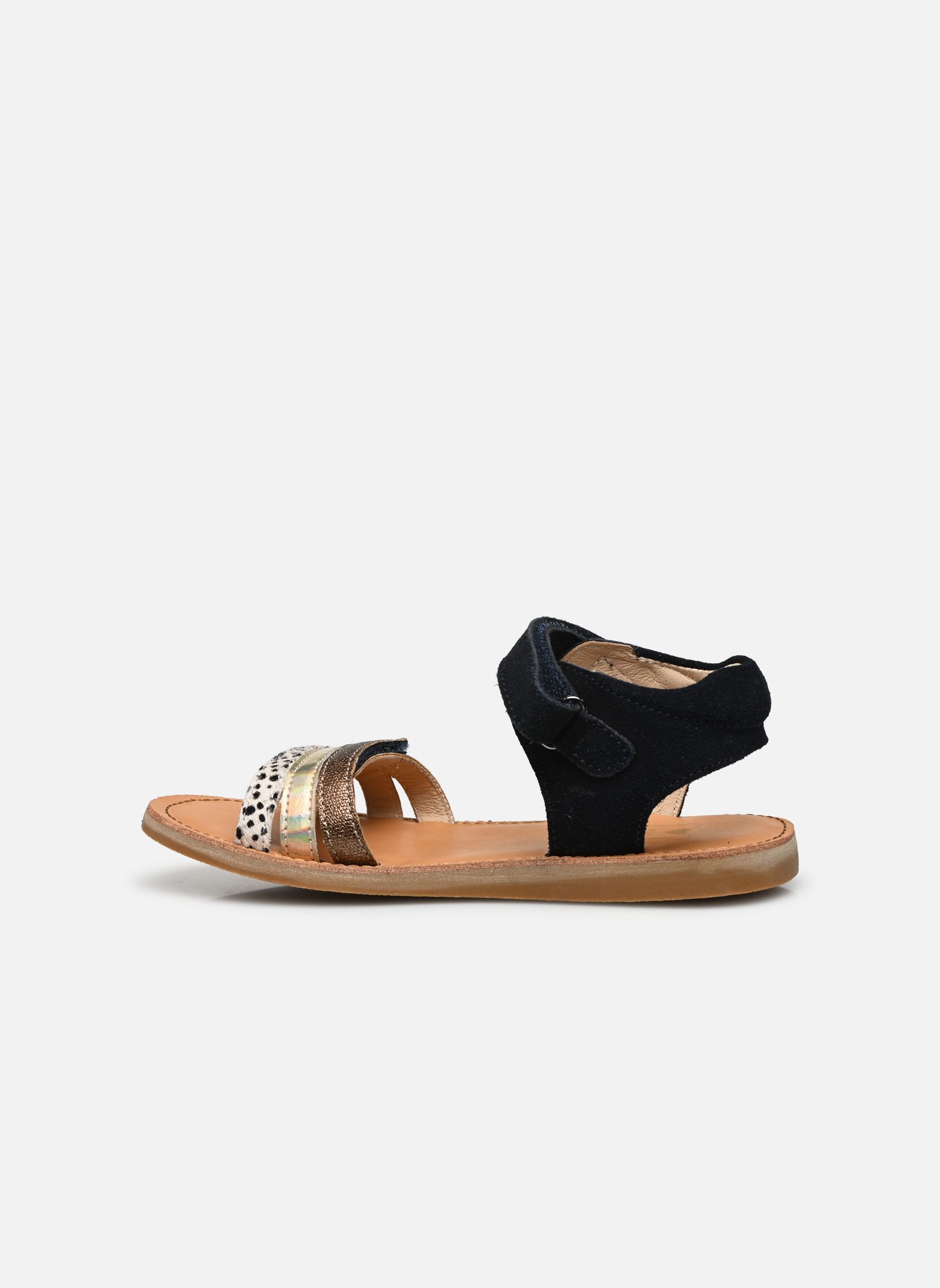 Sandalen Classic Sandal CS22S006-D mädchen blau Shoesme Sandalen Classic Sandal CS22S006-D mädchen blau MARINE ZEBRE OR