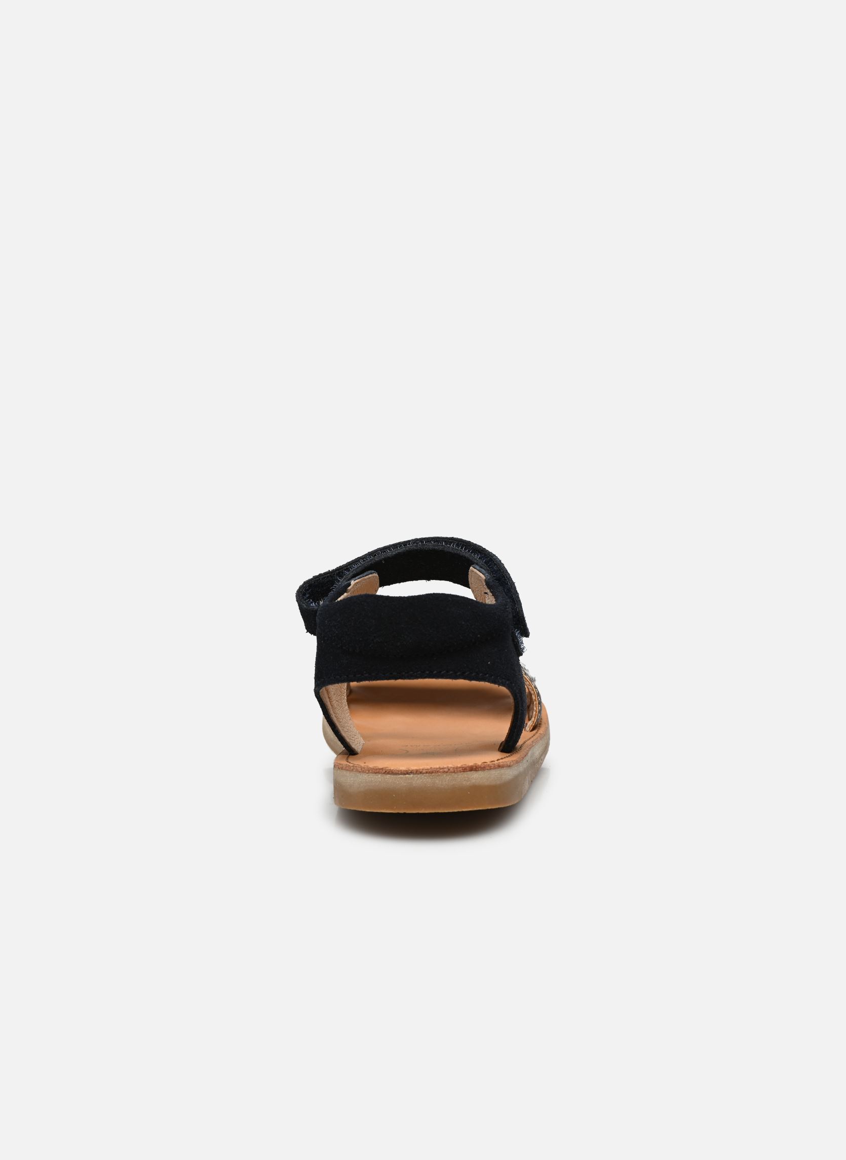 Sandalen Classic Sandal CS22S006-D mädchen blau Shoesme Sandalen Classic Sandal CS22S006-D mädchen blau MARINE ZEBRE OR
