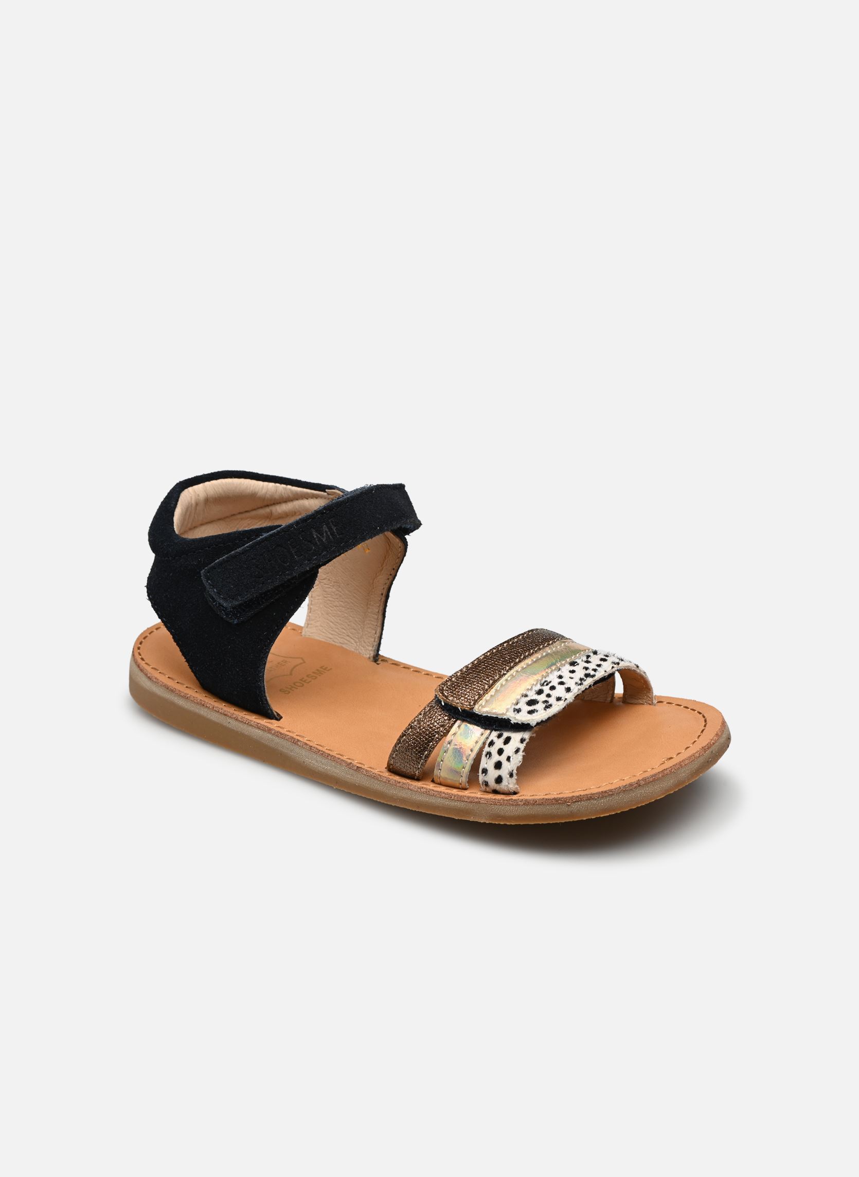Sandalen Classic Sandal CS22S006-D mädchen blau Shoesme Sandalen Classic Sandal CS22S006-D mädchen blau MARINE ZEBRE OR