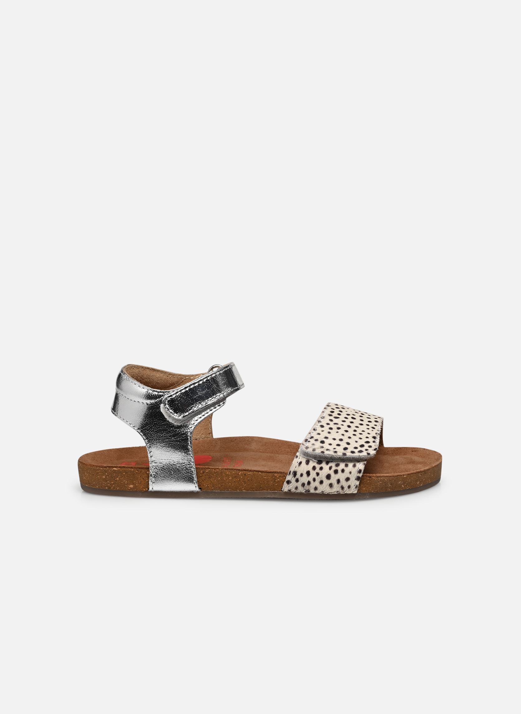 Sandales Sandals IC21S007-F fille argent Shoesme Sandales Sandals IC21S007-F fille argent ARGENT ZEBRE
