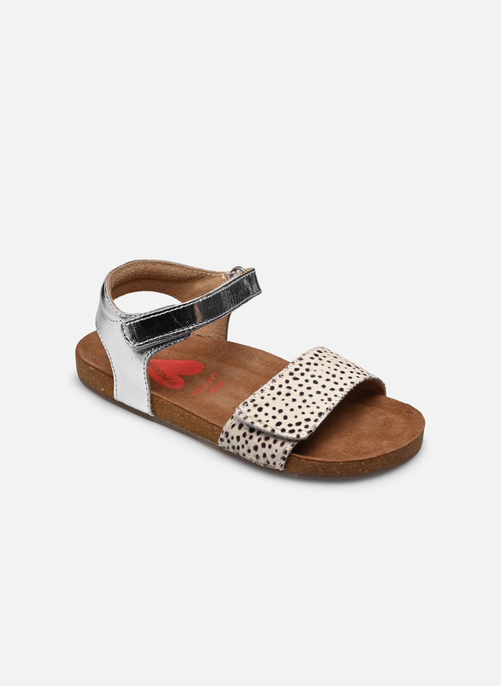 Sandales Sandals IC21S007-F fille argent Shoesme Sandales Sandals IC21S007-F fille argent ARGENT ZEBRE
