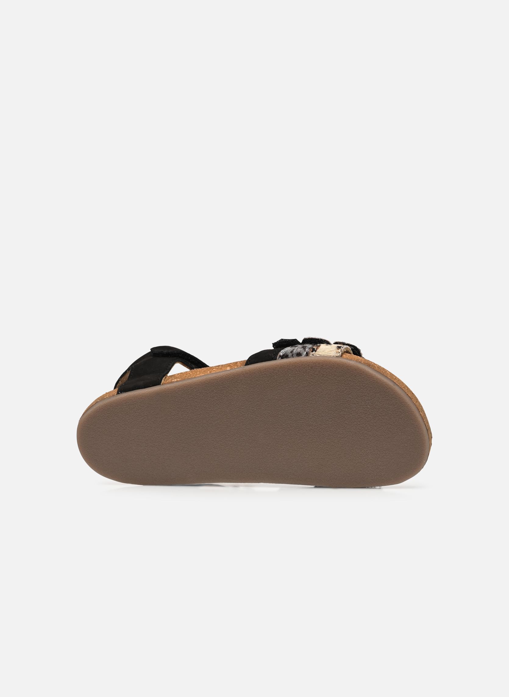Sandalen Sandals IC22S008-A mädchen schwarz Shoesme Sandalen Sandals IC22S008-A mädchen schwarz NOIR PONYHAIR