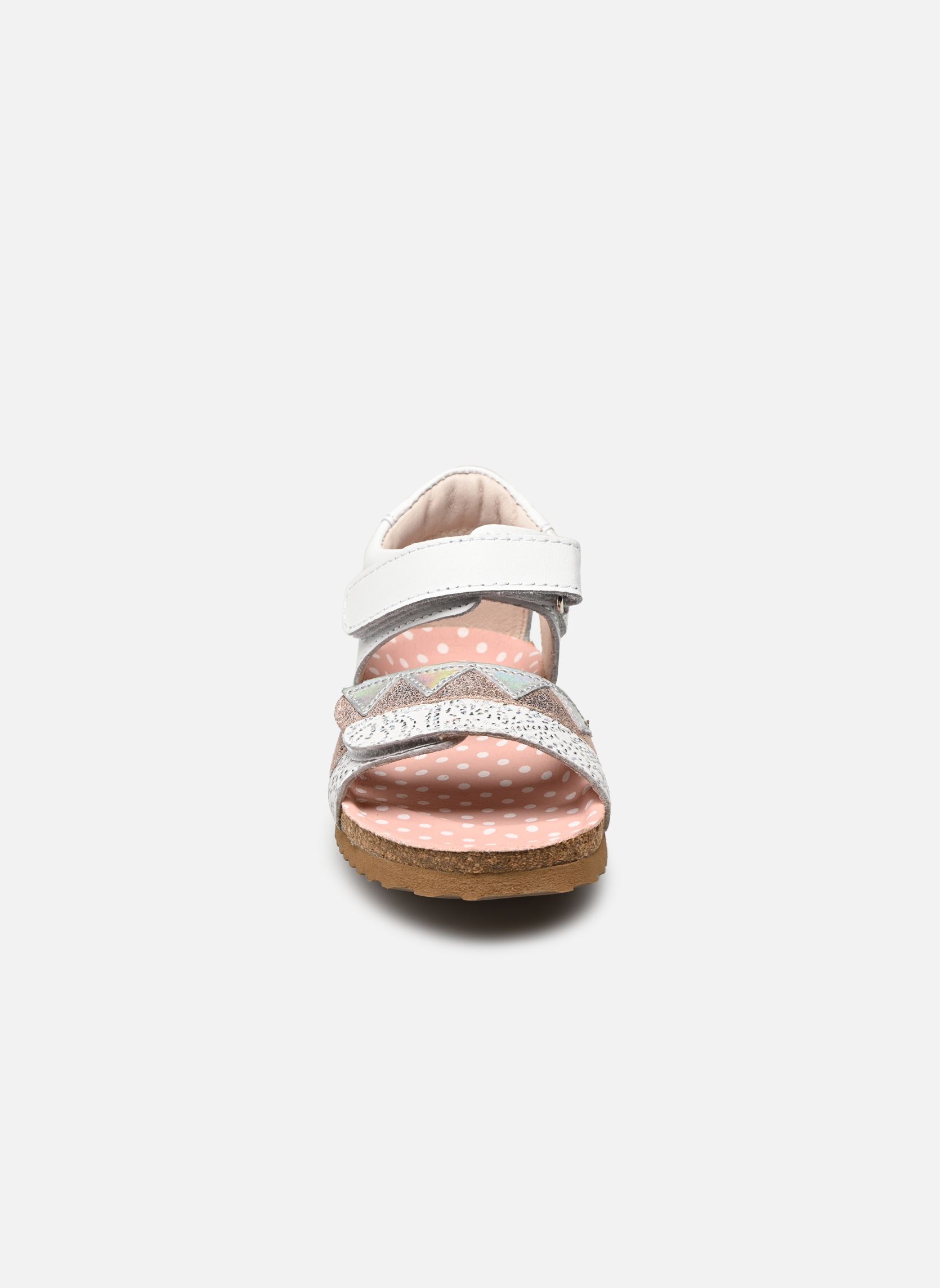 Sandales BI21S080 BI21S080-D fille blanc Shoesme Sandales BI21S080 BI21S080-D fille blanc ARGENT COPPER BLANC