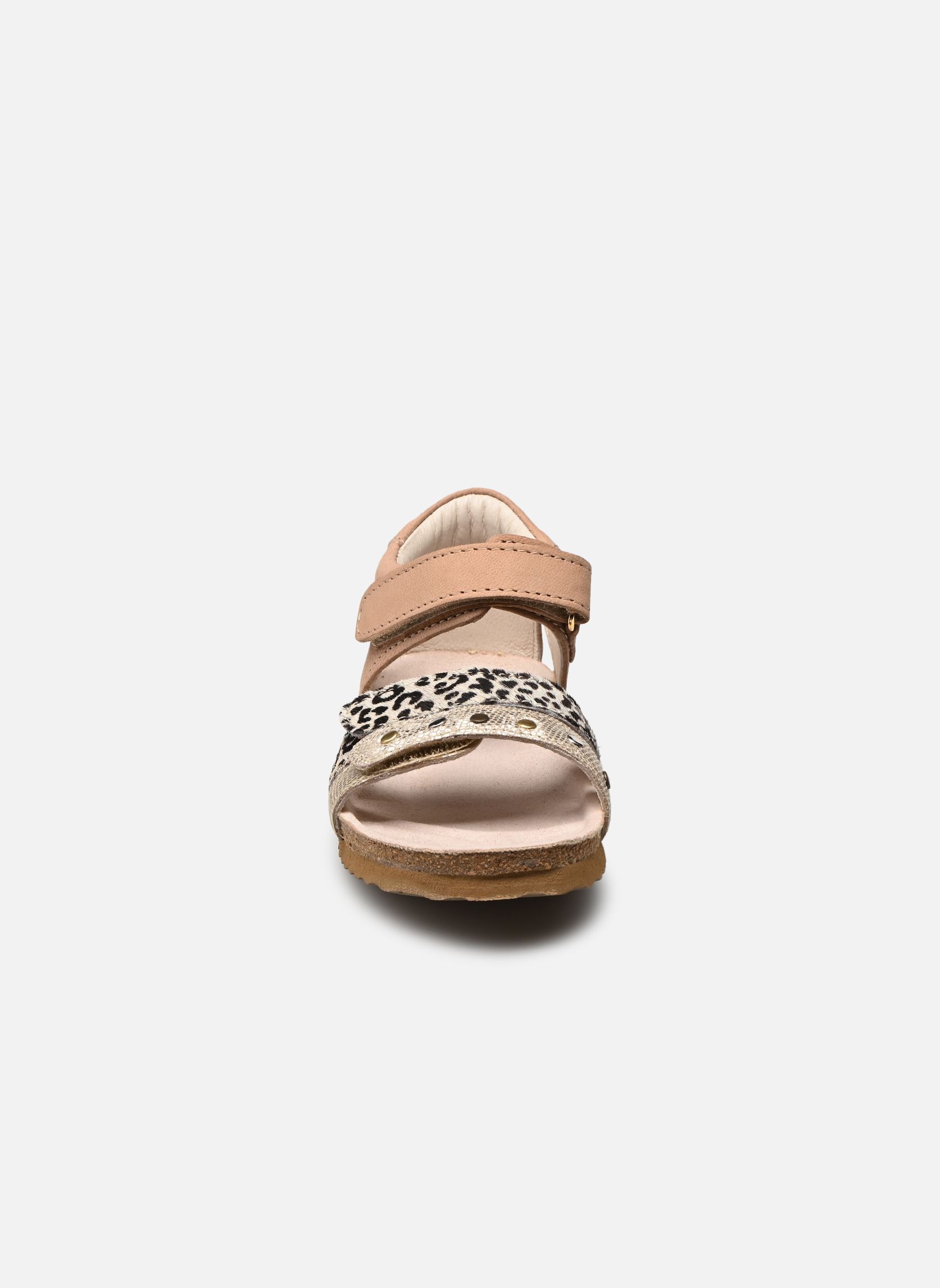 Sandales BI22S076 BI22S076-N fille rose Shoesme Sandales BI22S076 BI22S076-N fille rose OR ZEBRE ROSE