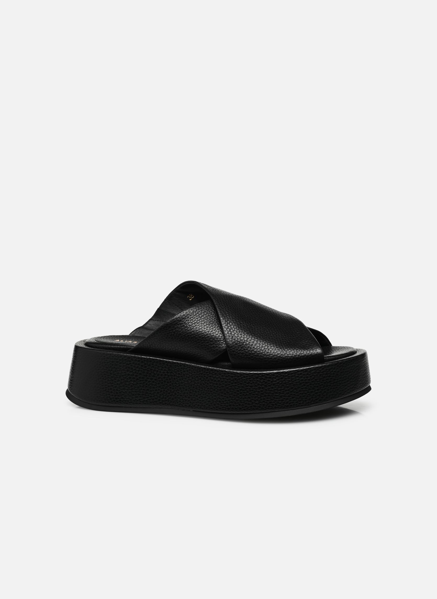 Pantoletten YOKO damen schwarz Alias Mae Pantoletten YOKO damen schwarz LEATHER BLACK