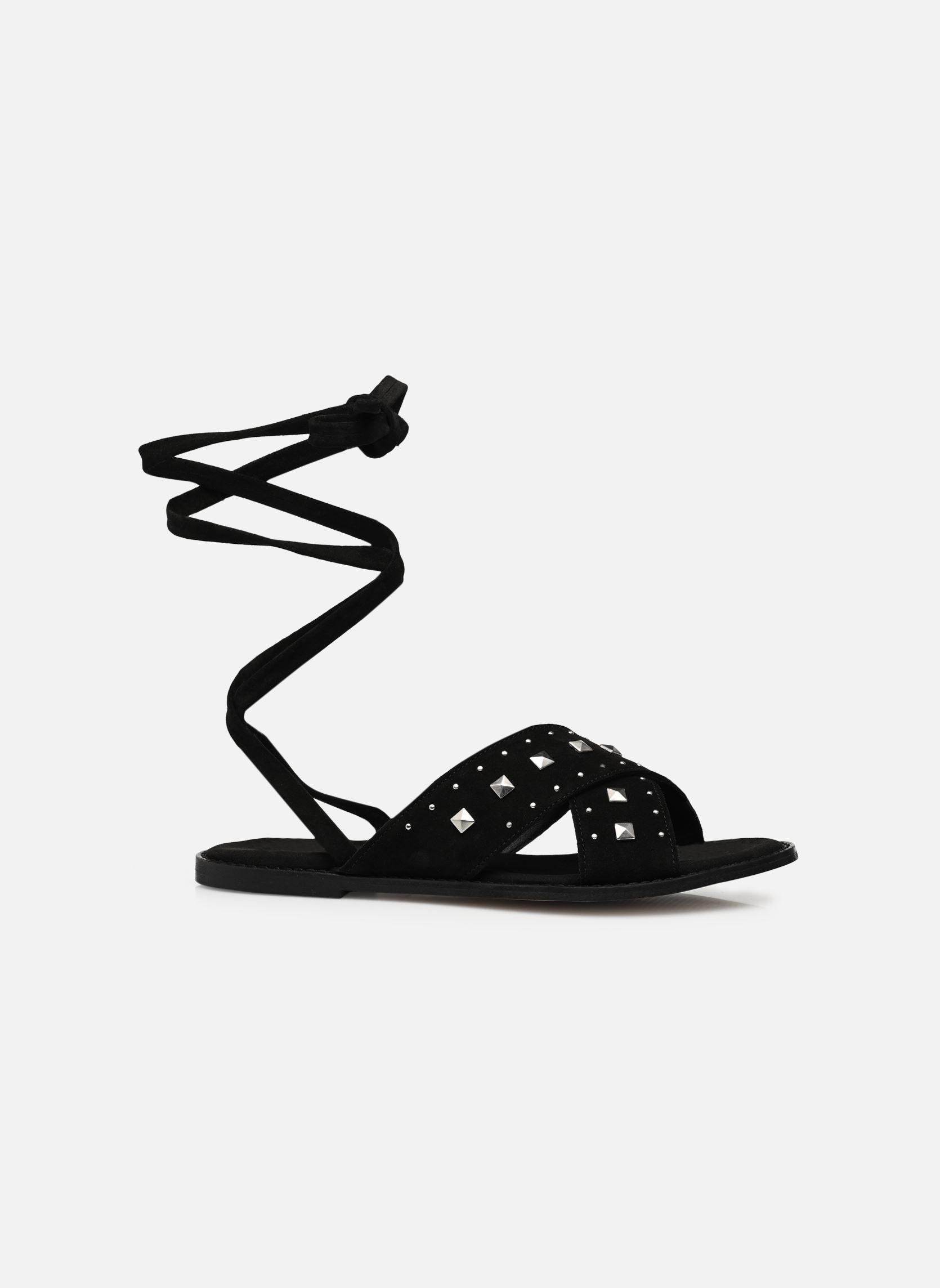 Sandalen BU80245 damen schwarz IKKS Women Sandalen BU80245 damen schwarz 02-NOIR