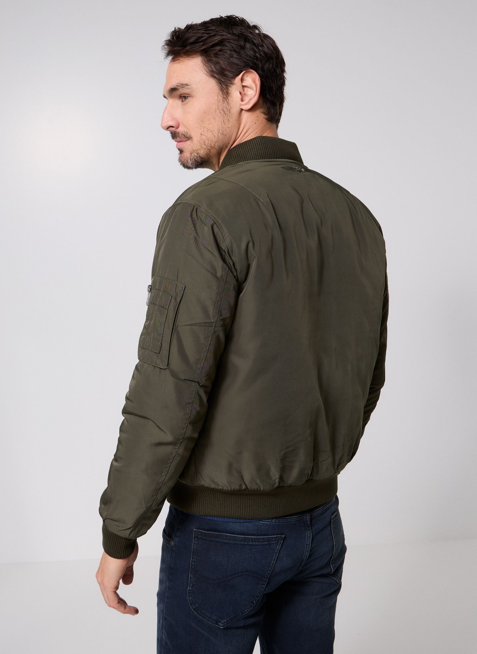 Bomberjacken Original Men herren grün Bombers Original Bomberjacken Original Men herren grün DARK KAKI