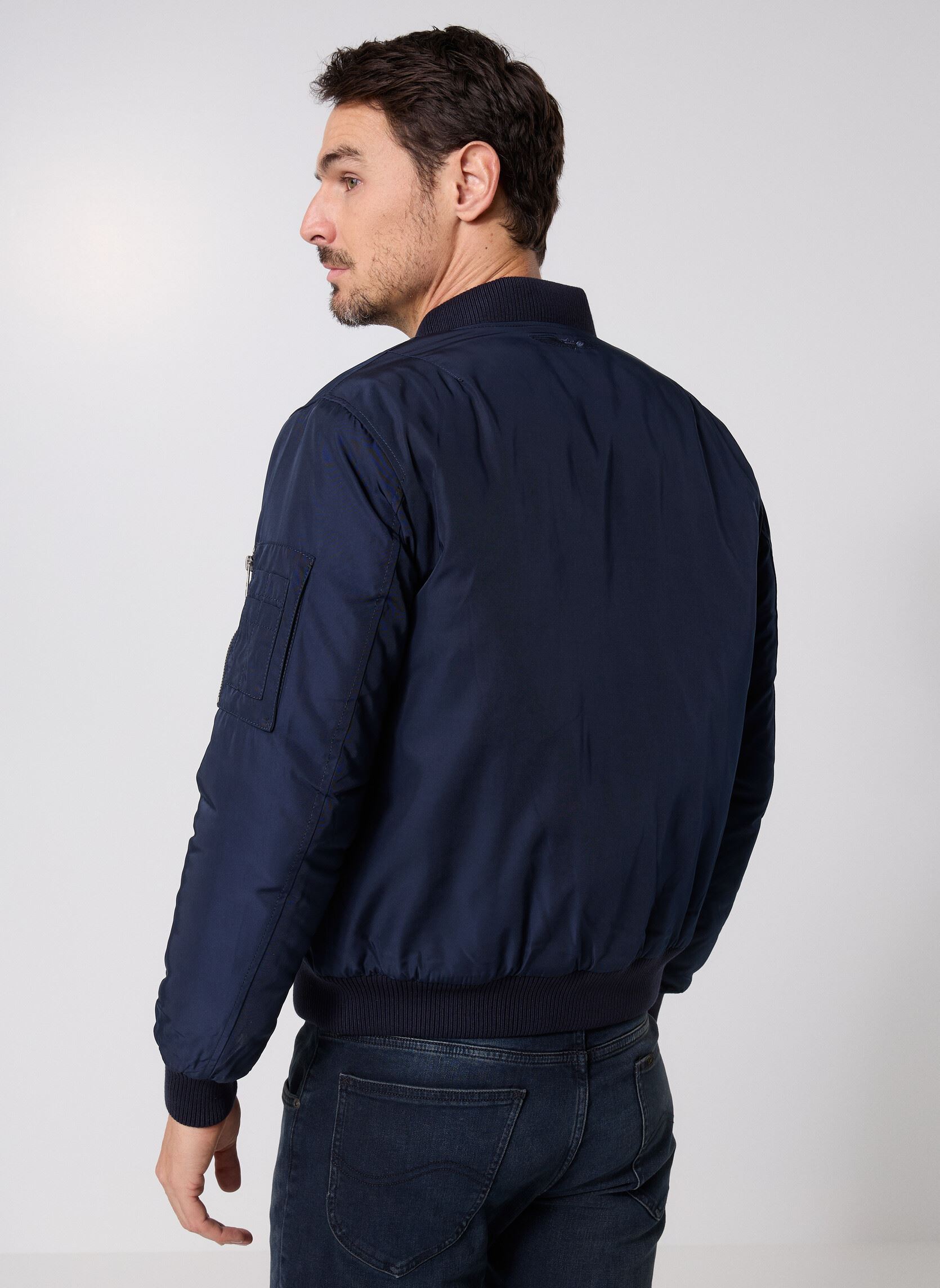 Bomberjacken Original Men herren blau Bombers Original Bomberjacken Original Men herren blau NAVY