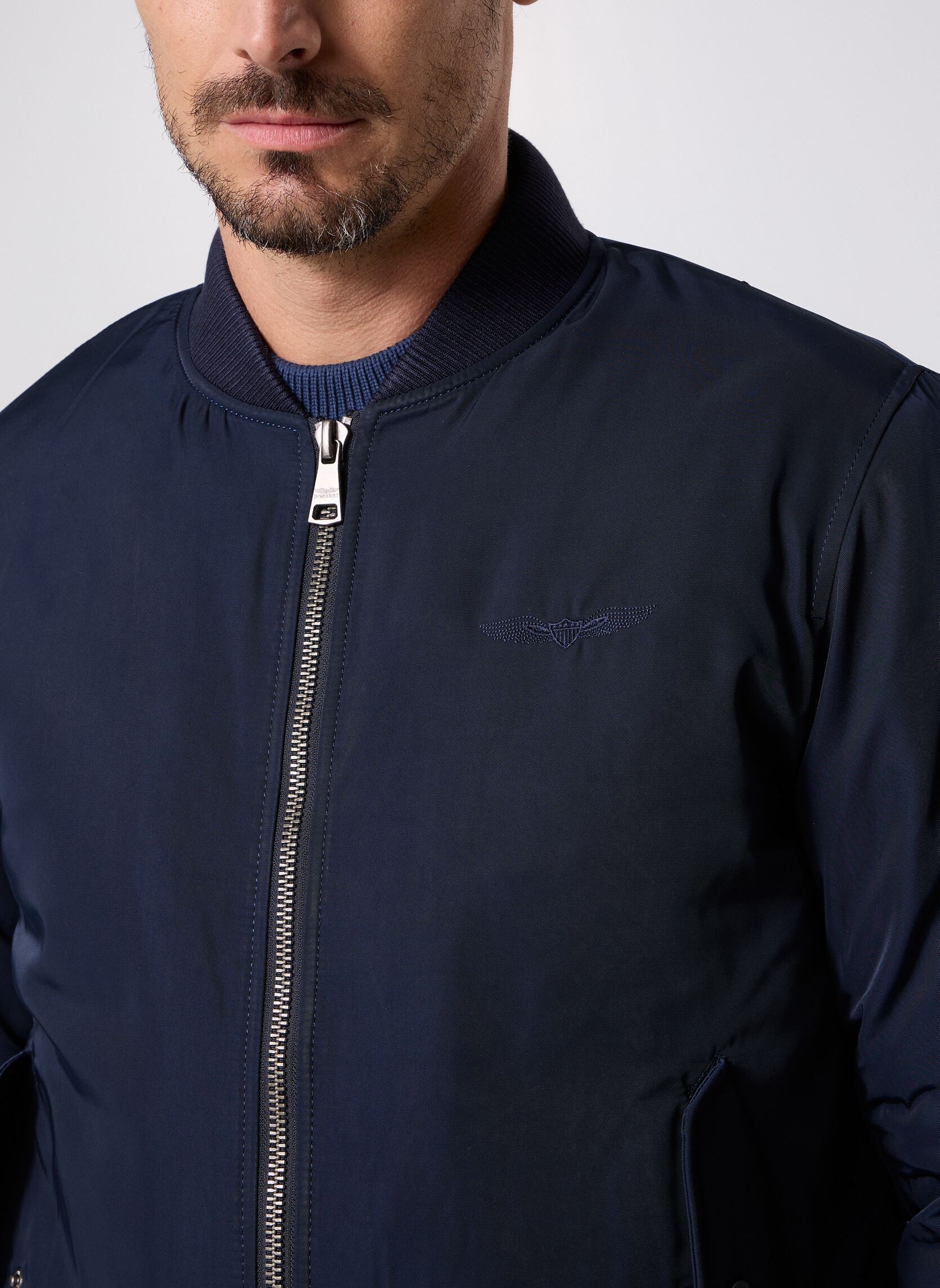 Bomberjacken Original Men herren blau Bombers Original Bomberjacken Original Men herren blau NAVY