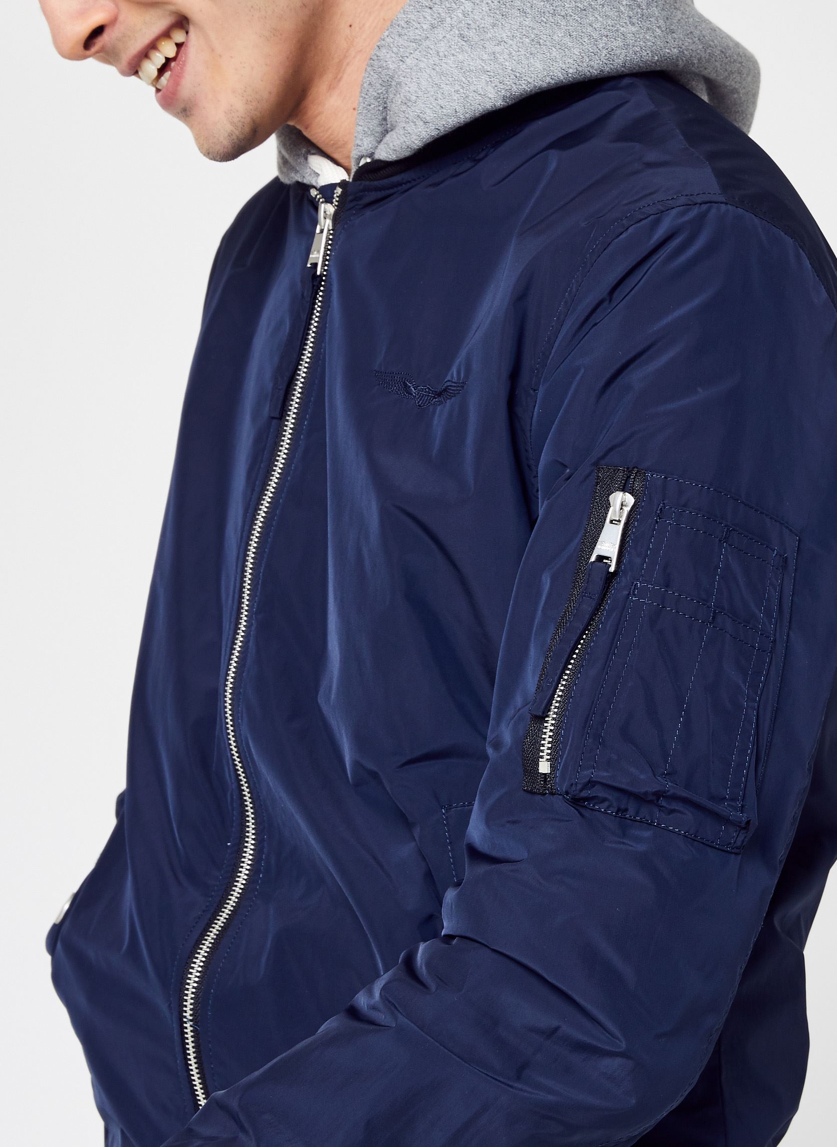 Blousons Ma1 Men homme bleu Bombers Original Blousons Ma1 Men homme bleu NAVY