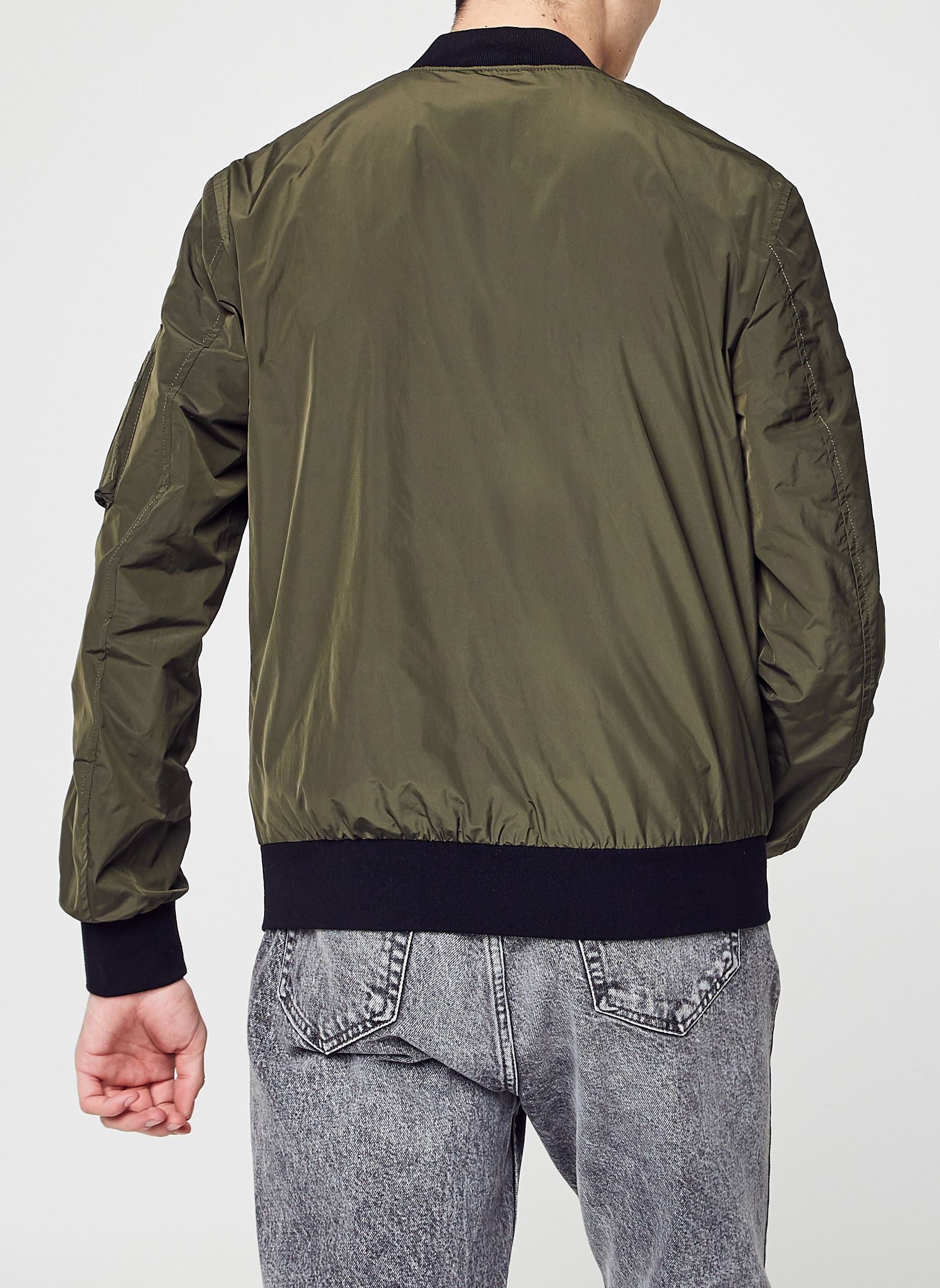 Bomberjacken Ma1 Men herren grün Bombers Original Bomberjacken Ma1 Men herren grün KAKI