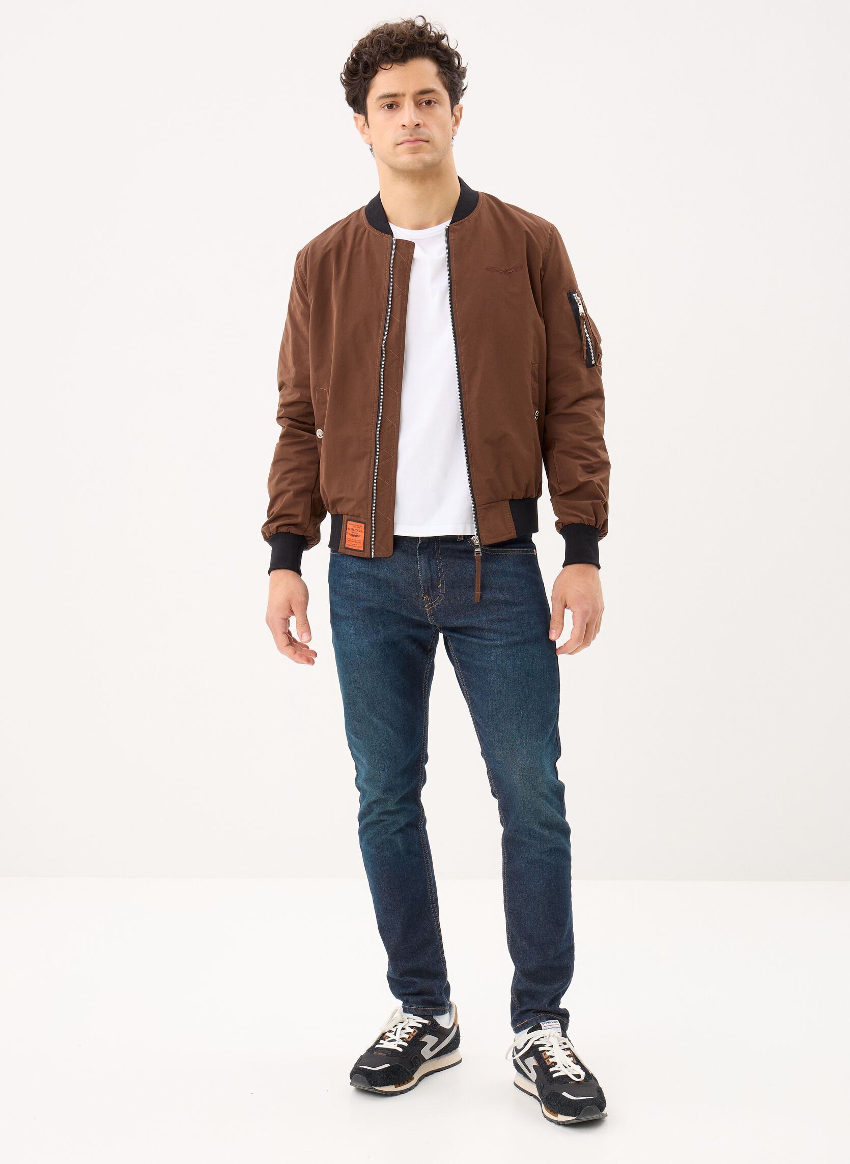 Bomberjacken Ma1 Men herren braun Bombers Original Bomberjacken Ma1 Men herren braun BROWN