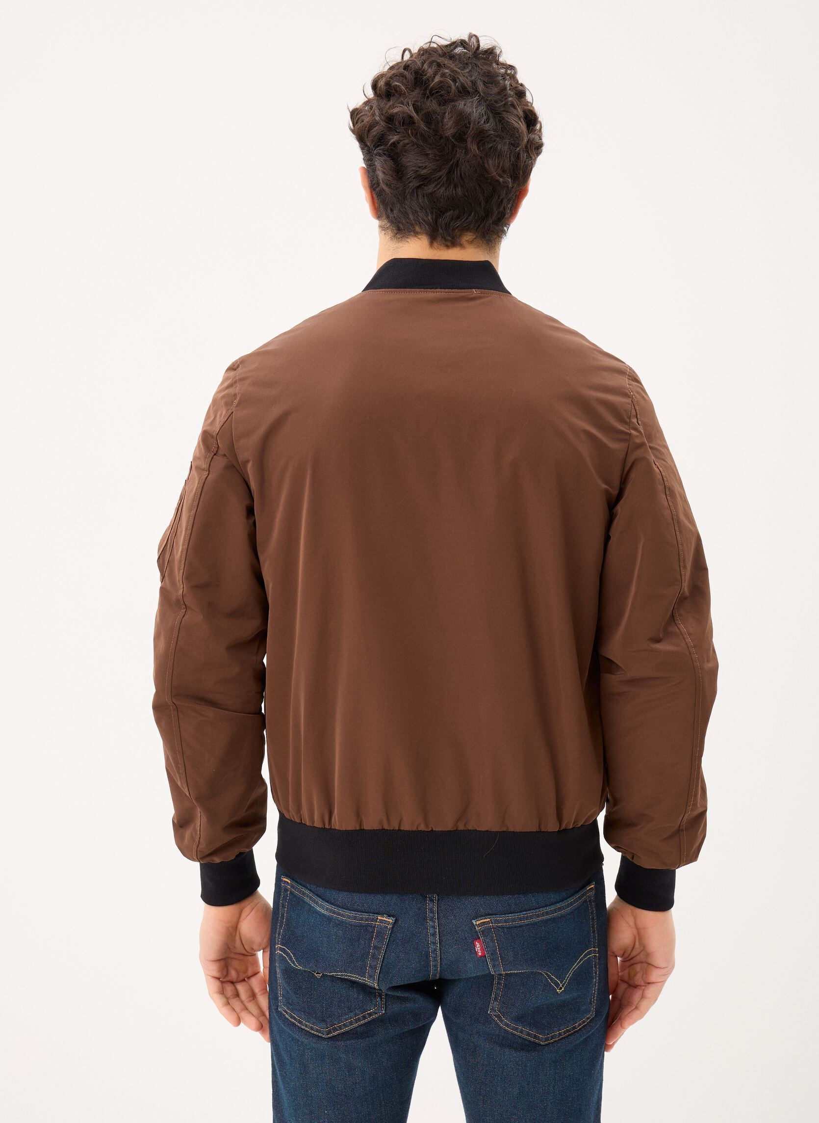 Bomberjacken Ma1 Men herren braun Bombers Original Bomberjacken Ma1 Men herren braun BROWN
