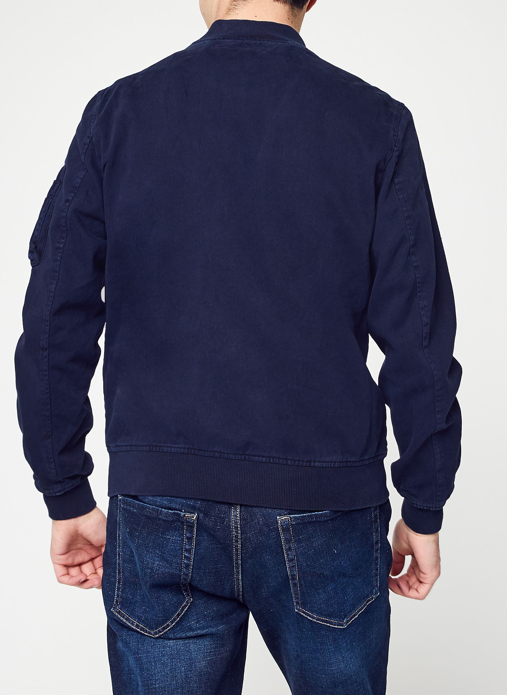 Bomberjacken Mac Men herren blau Bombers Original Bomberjacken Mac Men herren blau NAVY
