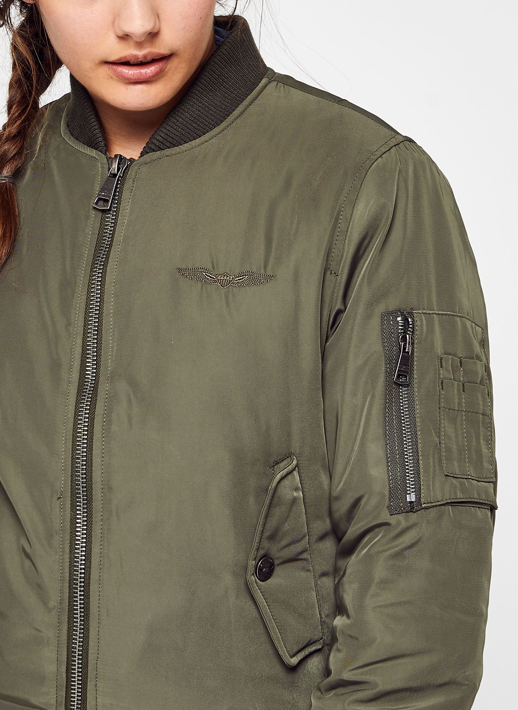 Blousons Original Women femme vert Bombers Original Blousons Original Women femme vert KAKI