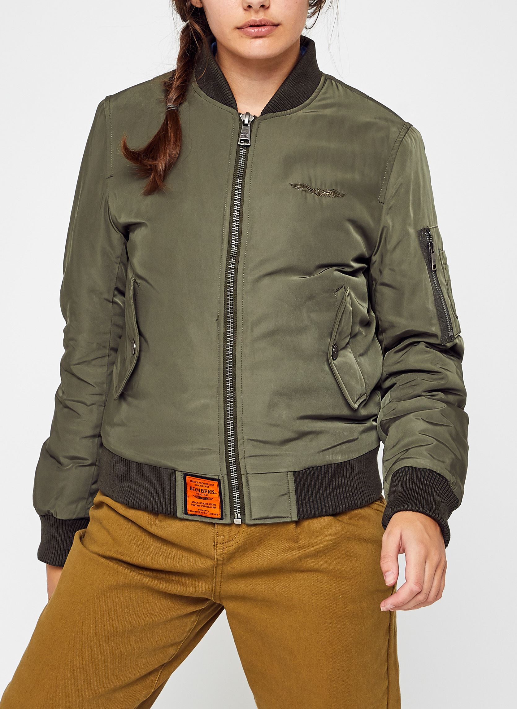 Blousons Original Women femme vert Bombers Original Blousons Original Women femme vert KAKI