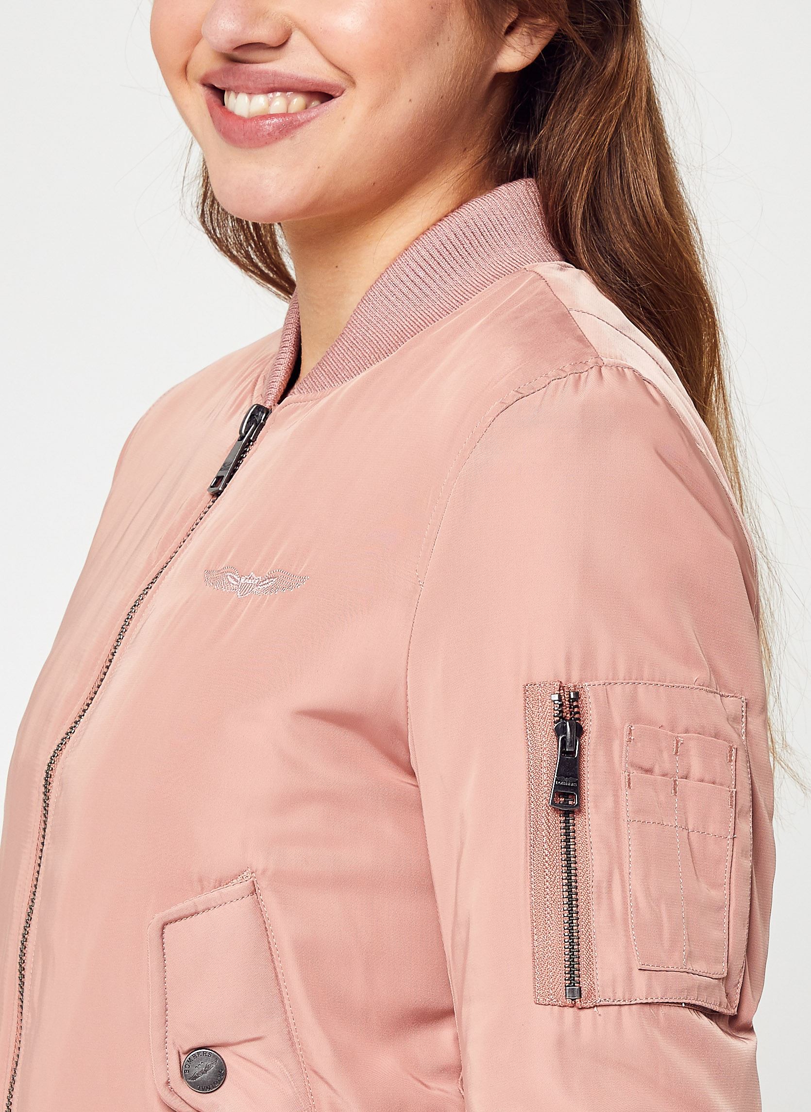 Blousons Original Women femme rose Bombers Original Blousons Original Women femme rose ROSE
