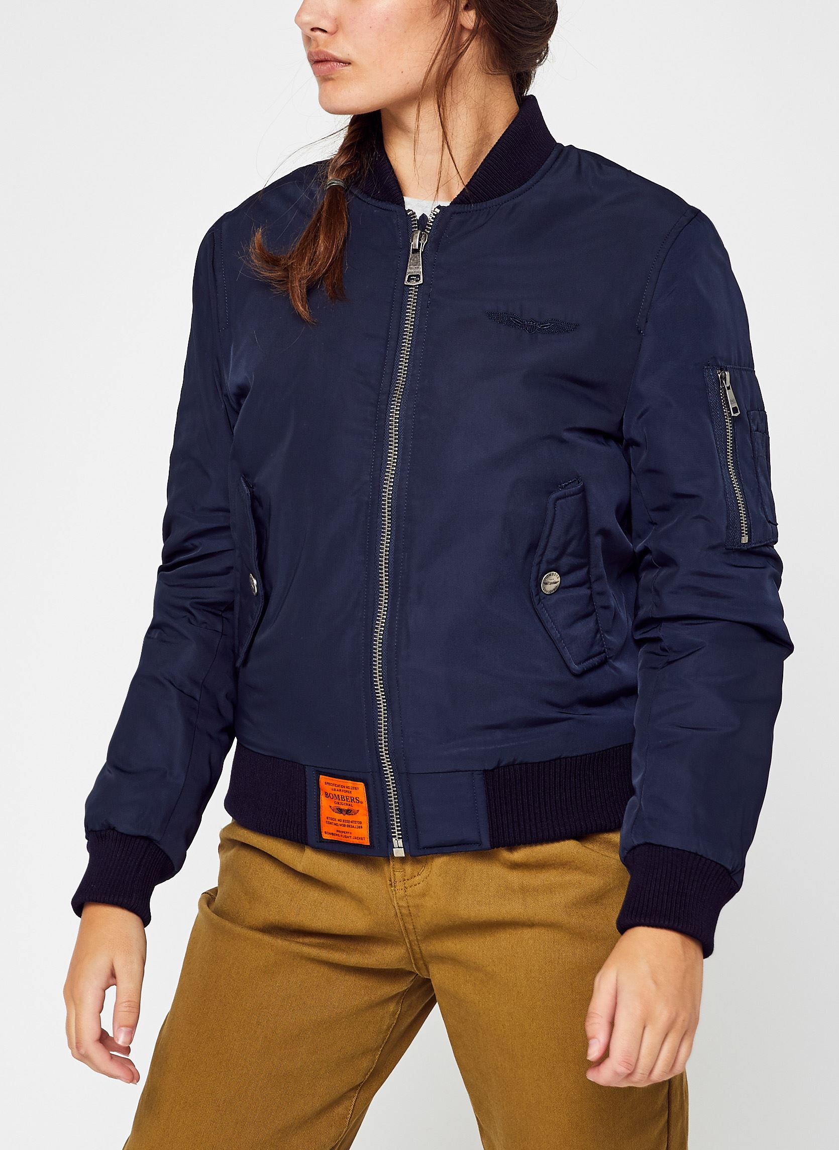 Giubbotti Original Women donna blu Bombers Original Giubbotti Original Women donna blu NAVY