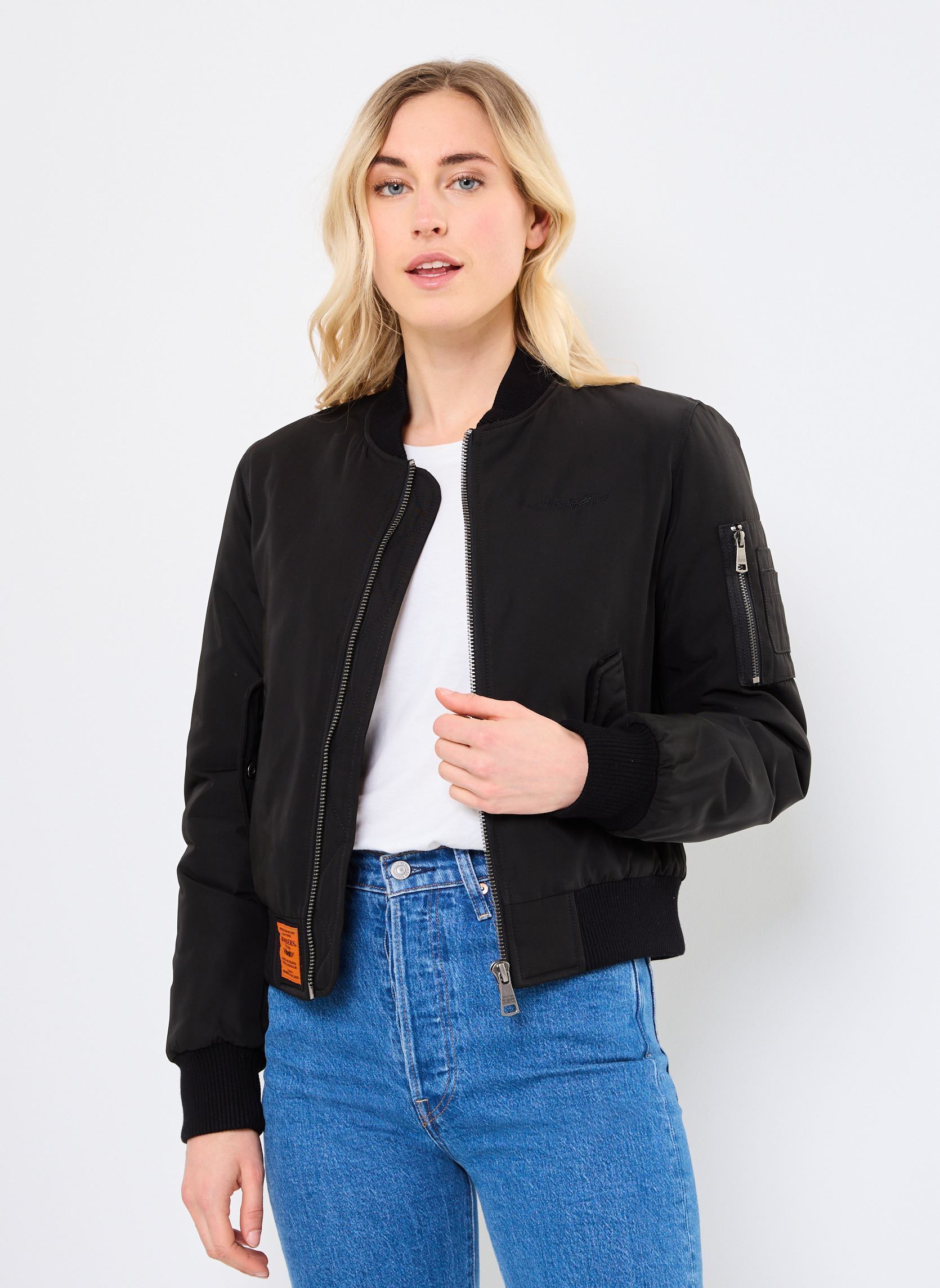 Blousons Original Women femme noir Bombers Original Blousons Original Women femme noir BLACK