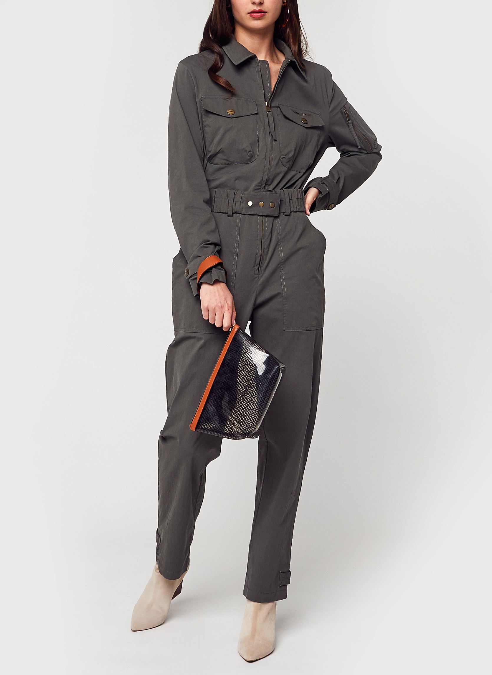 Jumpsuits / Overalls All Over Women damen grün Bombers Original Jumpsuits / Overalls All Over Women damen grün KAKI