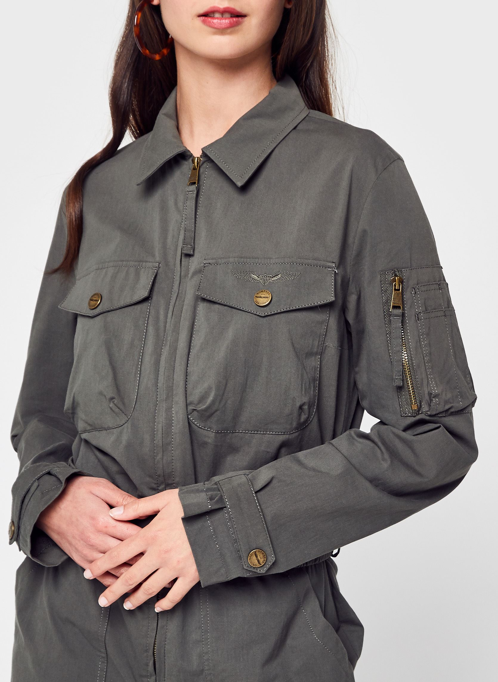 Jumpsuits / Overalls All Over Women damen grün Bombers Original Jumpsuits / Overalls All Over Women damen grün KAKI