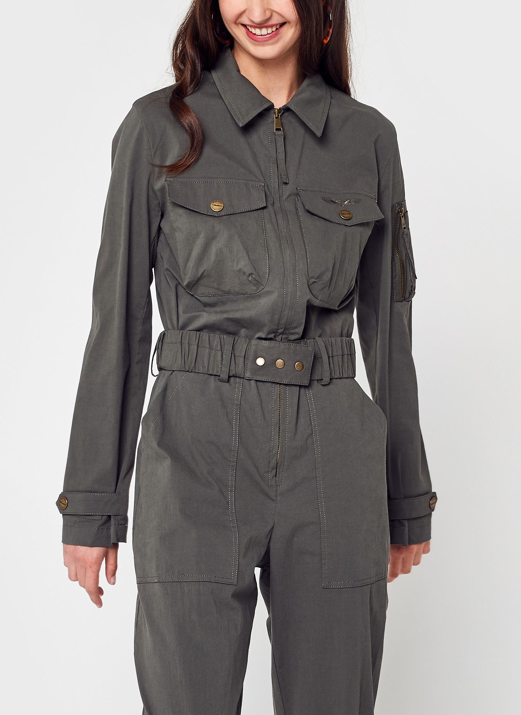Jumpsuits / Overalls All Over Women damen grün Bombers Original Jumpsuits / Overalls All Over Women damen grün KAKI